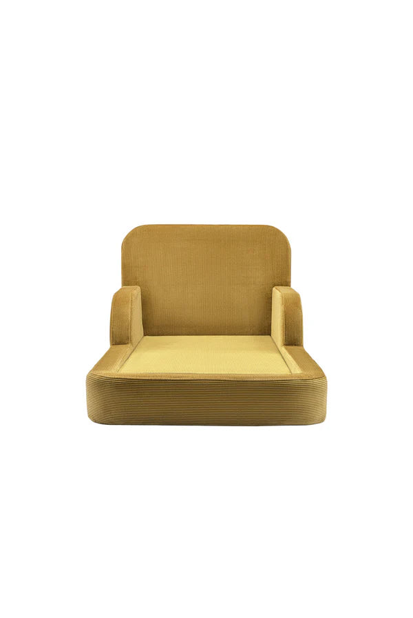 Single Funbed® Covers Mustard