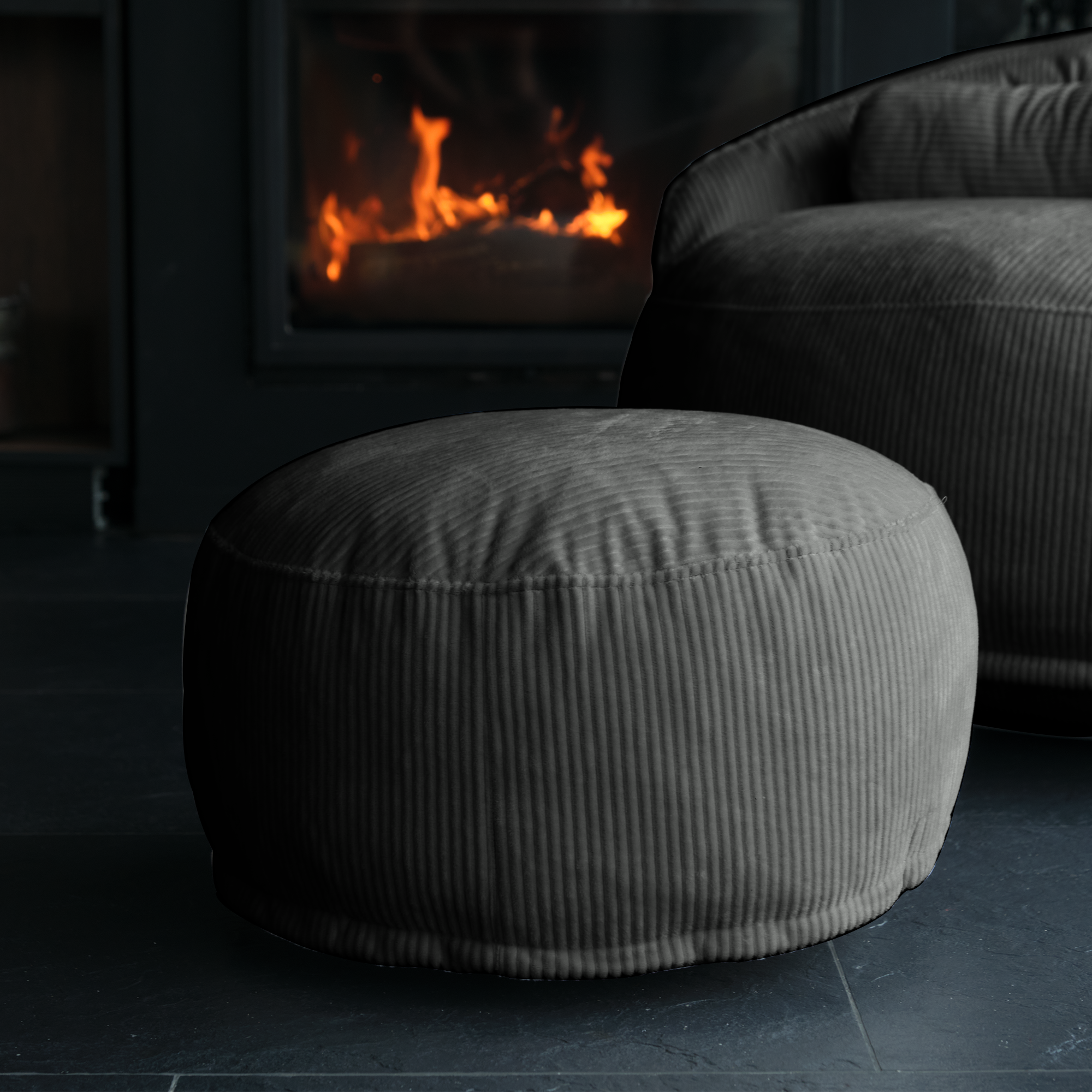 Cozy Pouf Table Seat Works As Both Décor And Extra Seating