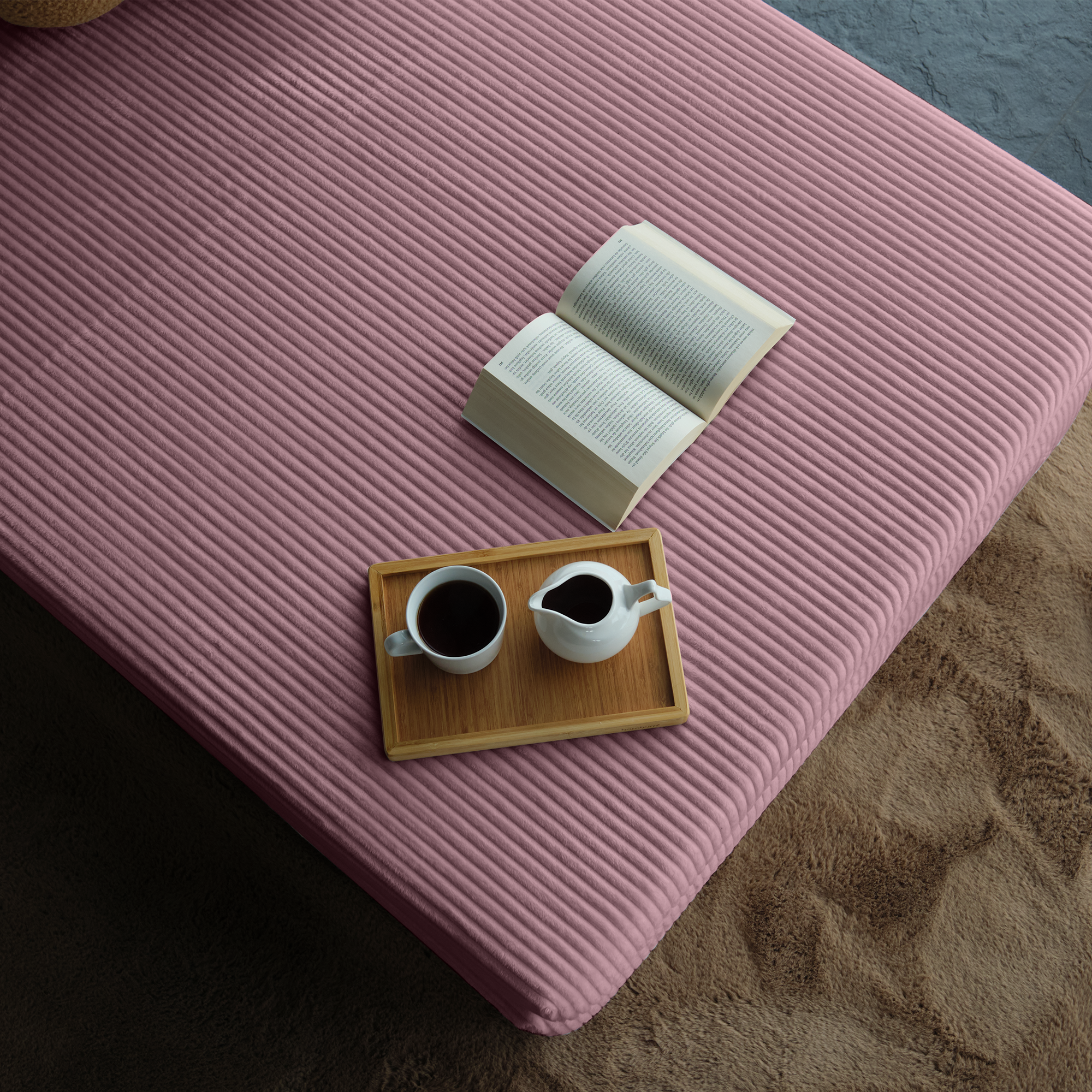 A Dupe Teddy Sofa Bed Offering Chic Design And Multifunctional Comfort, Perfect For Lounging Or Accommodating Guests