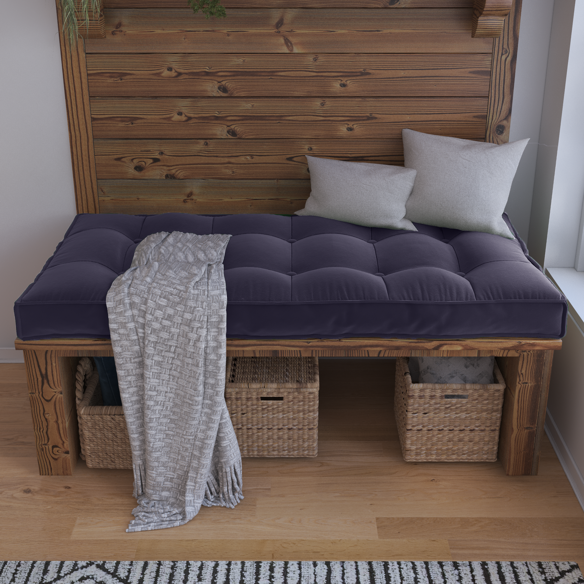 Modern Bench Seat Cushion Adds Elegance and Softness to Your Home Décor.