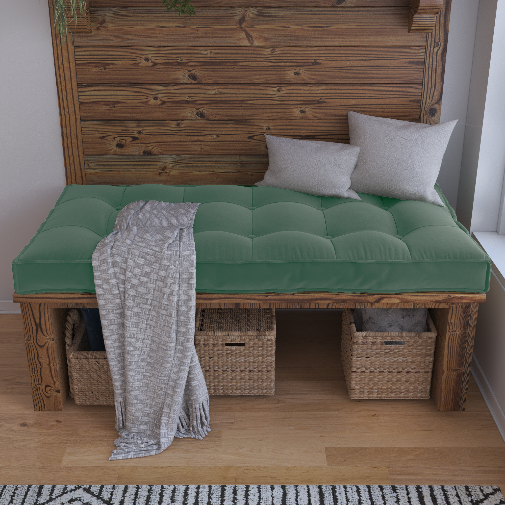 Modern Bench Seat Cushion Adds Elegance and Softness to Your Home Décor.