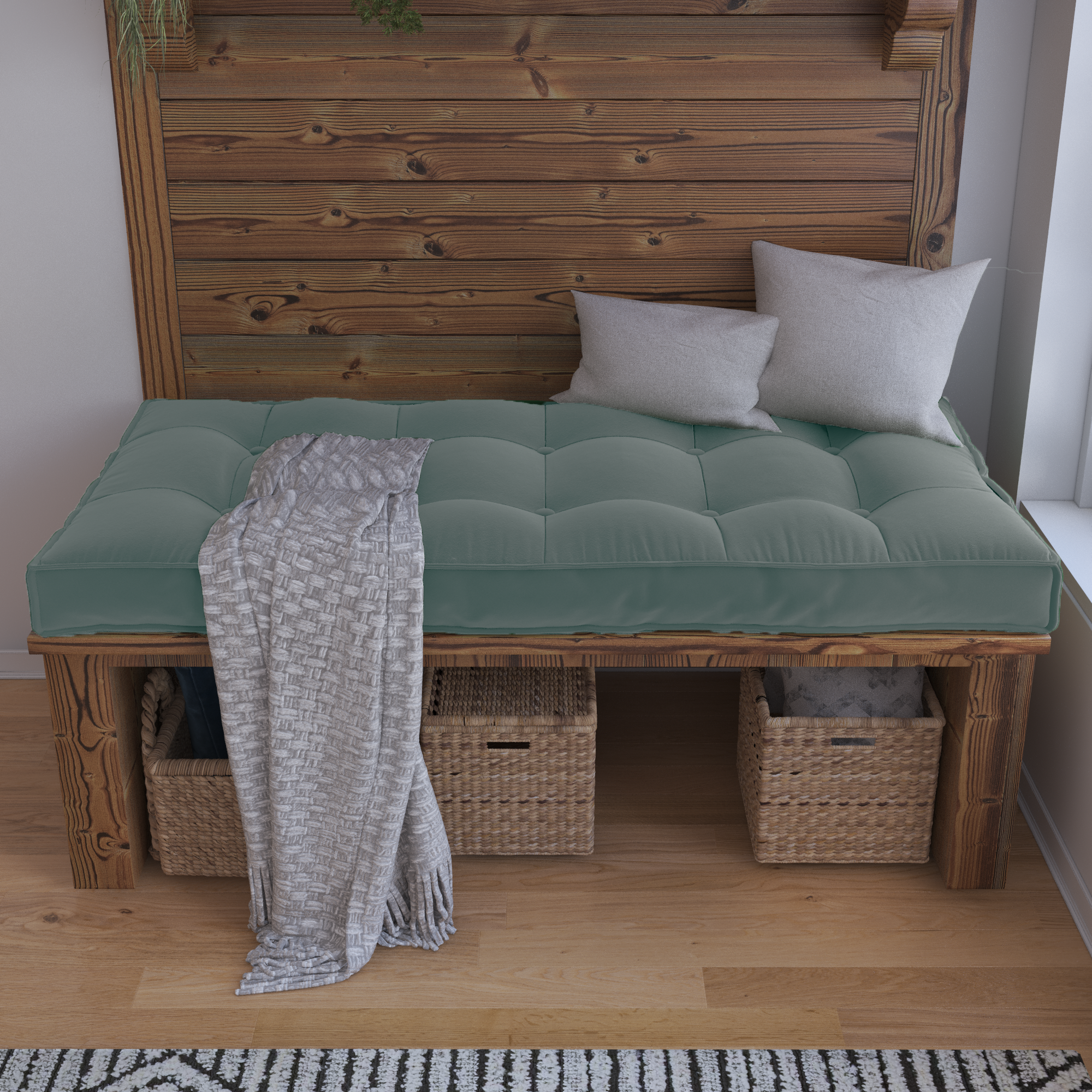 Modern Bench Seat Cushion Adds Elegance and Softness to Your Home Décor.