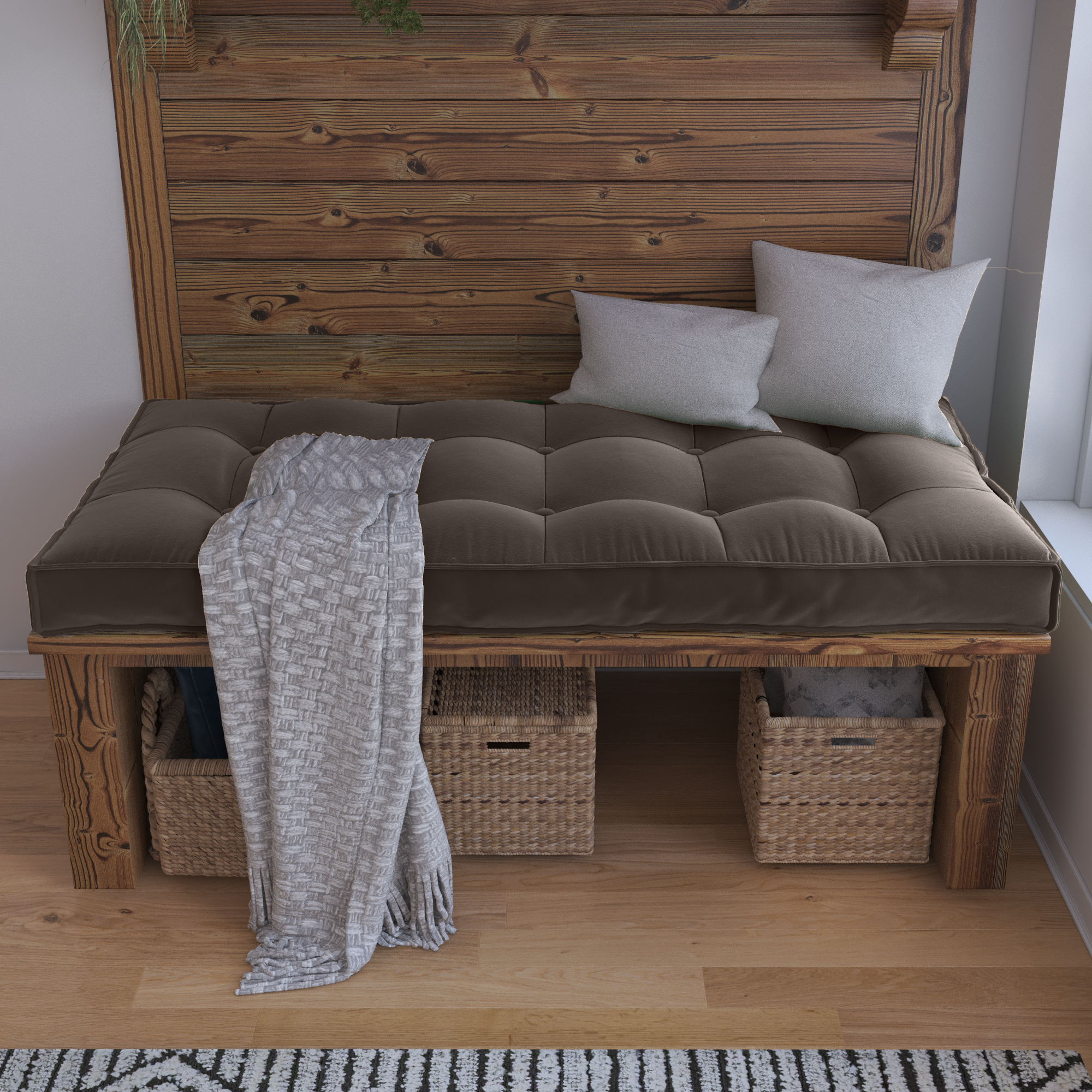 Modern Bench Seat Cushion Adds Elegance and Softness to Your Home Décor.