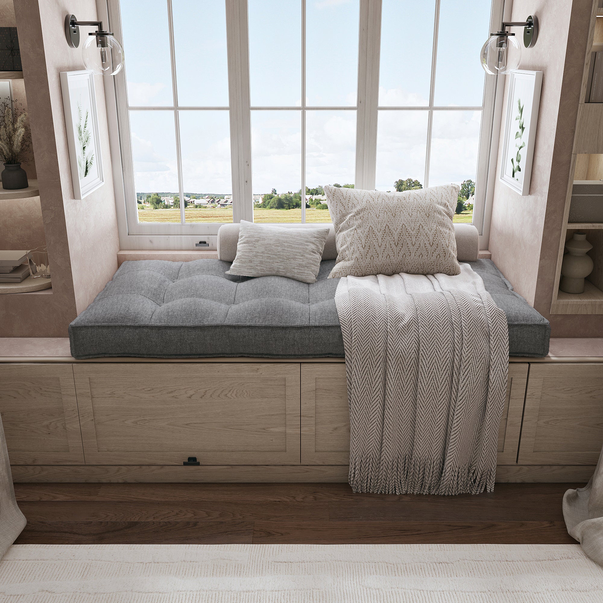 Modern Bench Seat Cushion Adds Elegance and Softness to Your Home Décor.