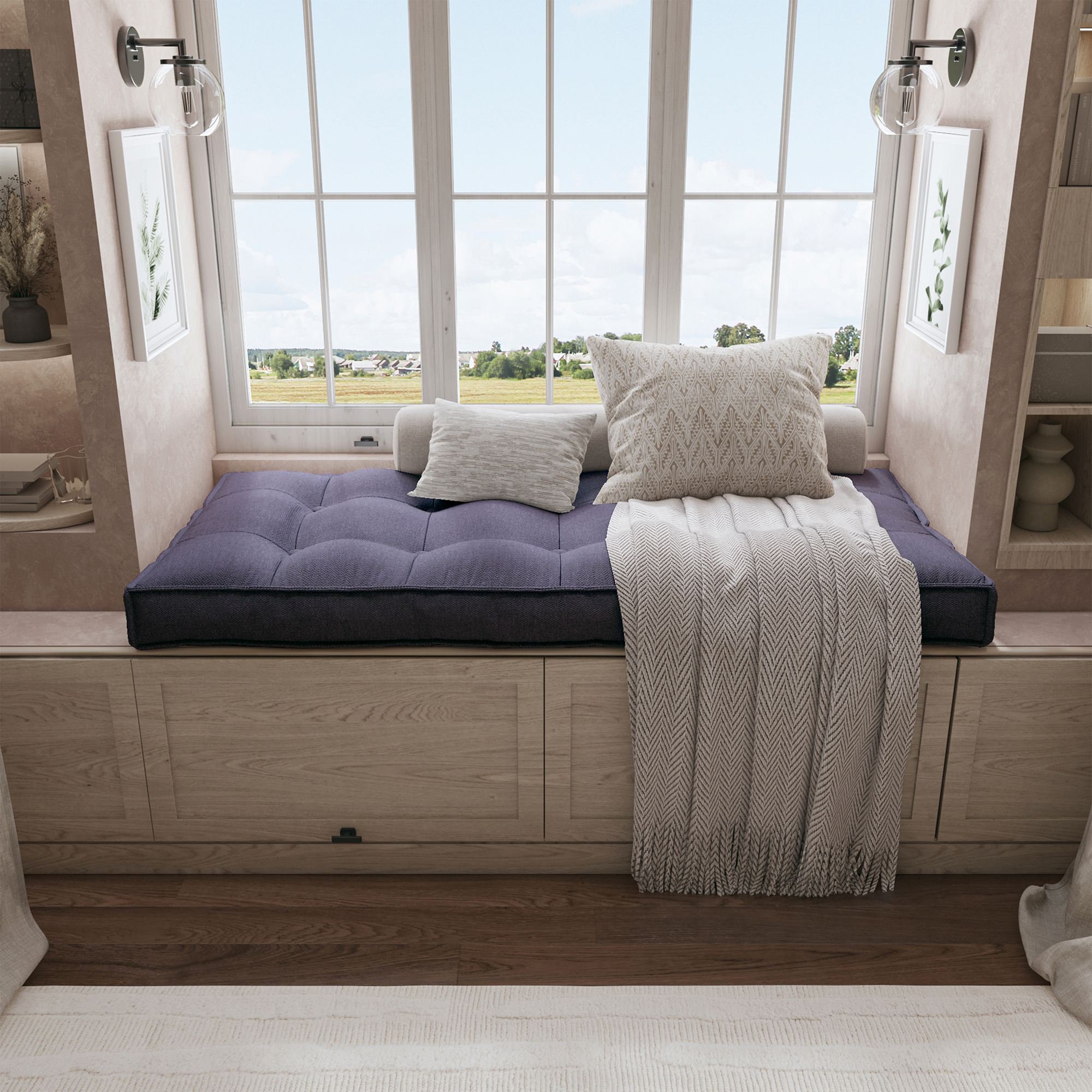 Modern Bench Seat Cushion Adds Elegance and Softness to Your Home Décor.