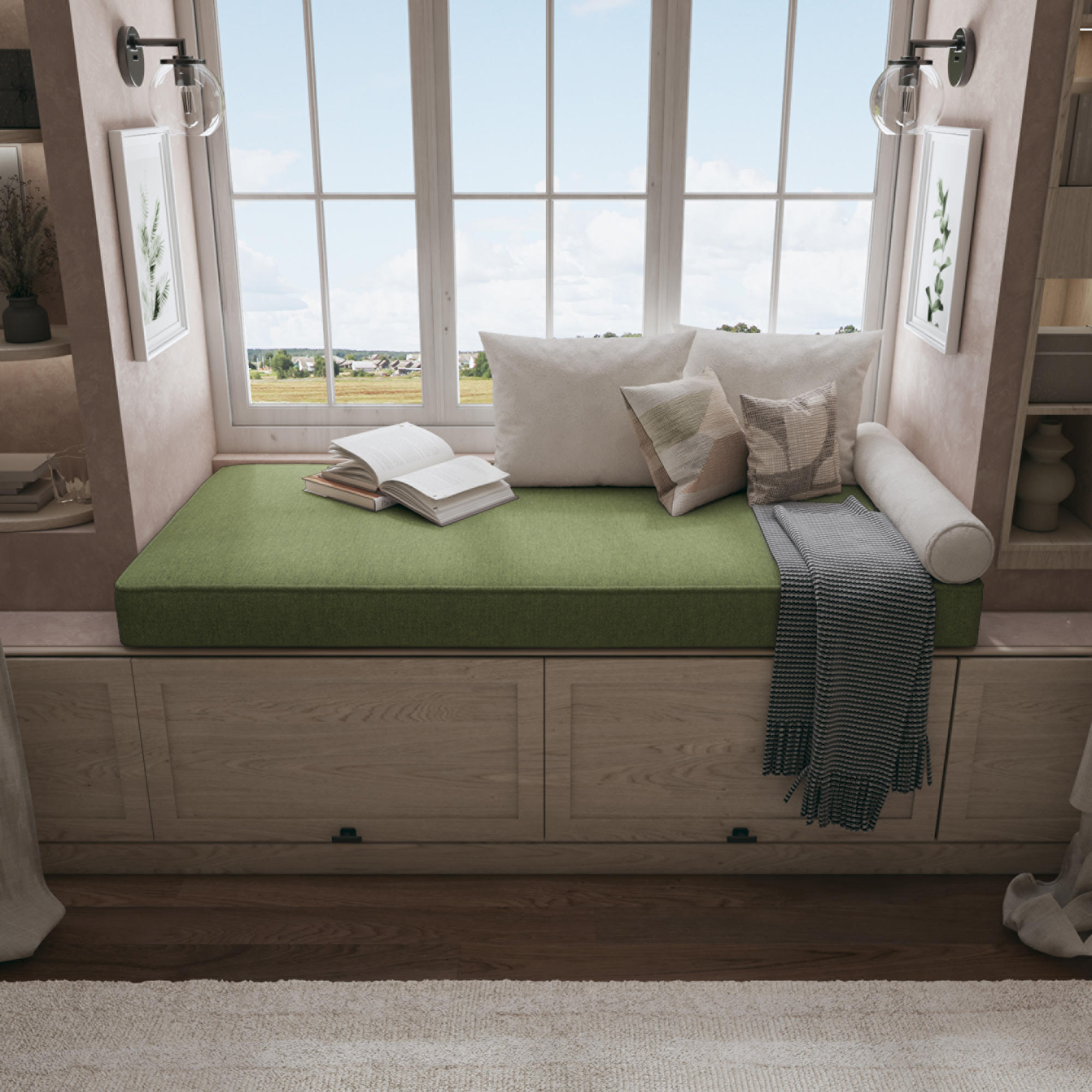 Modern Bench Seat Cushion Adds Elegance and Softness to Your Home Décor.