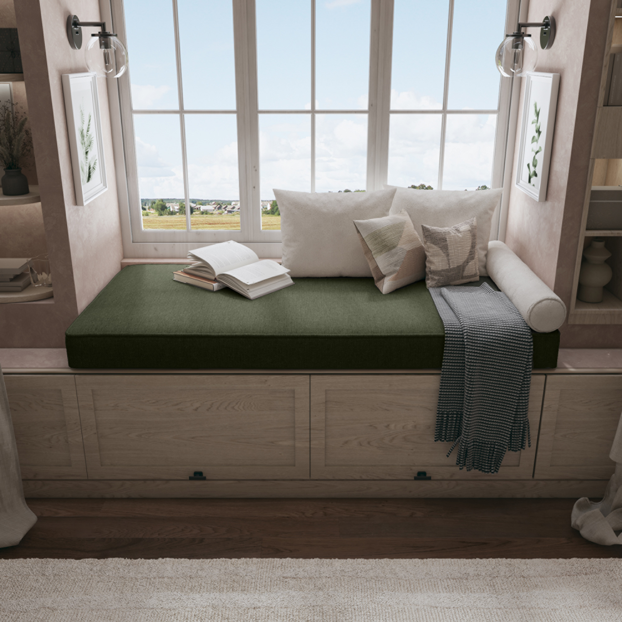 Modern Bench Seat Cushion Adds Elegance and Softness to Your Home Décor.