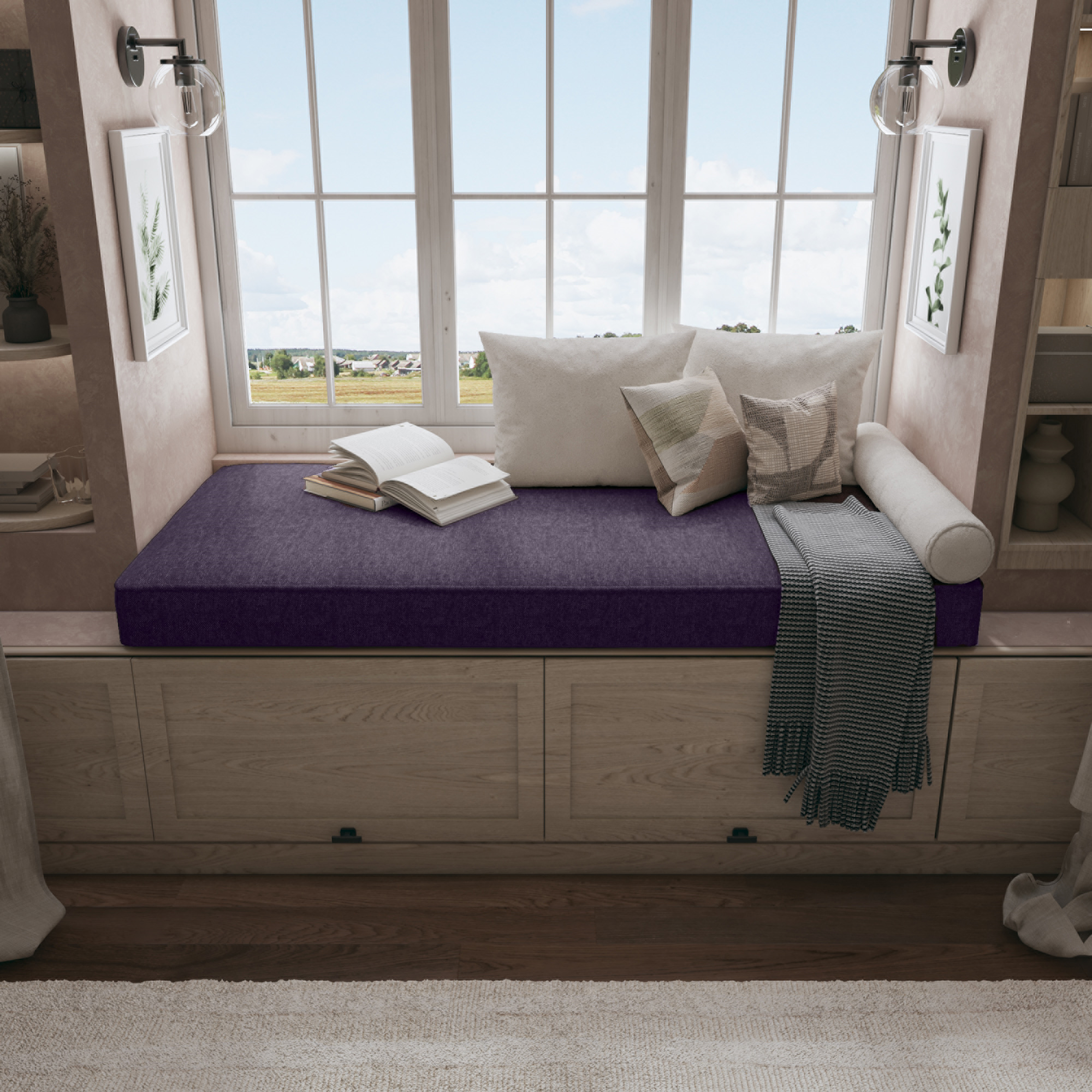 Modern Bench Seat Cushion Adds Elegance and Softness to Your Home Décor.