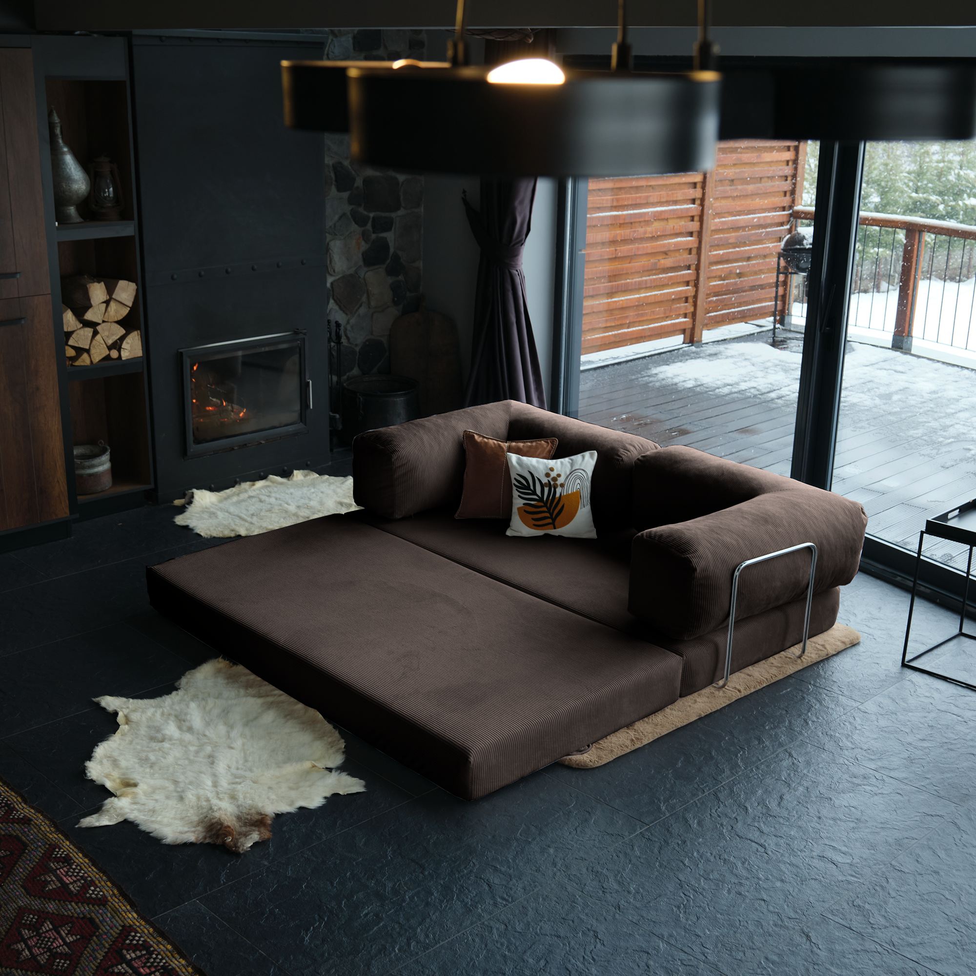 A Modular Teddy Sofa Offering Flexible Design, Allowing You To Customize Your Seating Arrangement For Modern Living Spaces