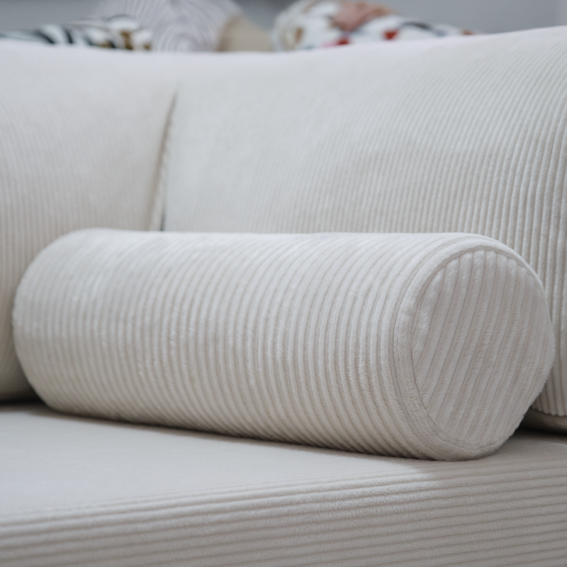 Round Bolster Cushion Adding Comfort And A Modern Decorative Touch