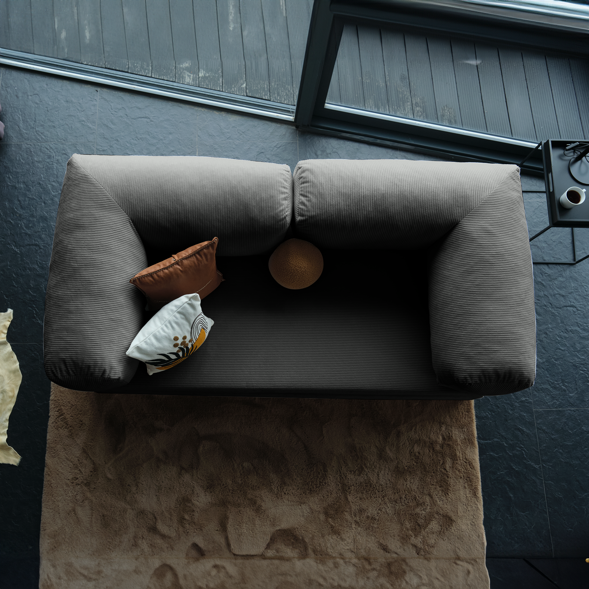 Soft Teddy Couch With Plush Texture And Warm Design, Making It A Cozy Centerpiece For Any Stylish And Welcoming Home