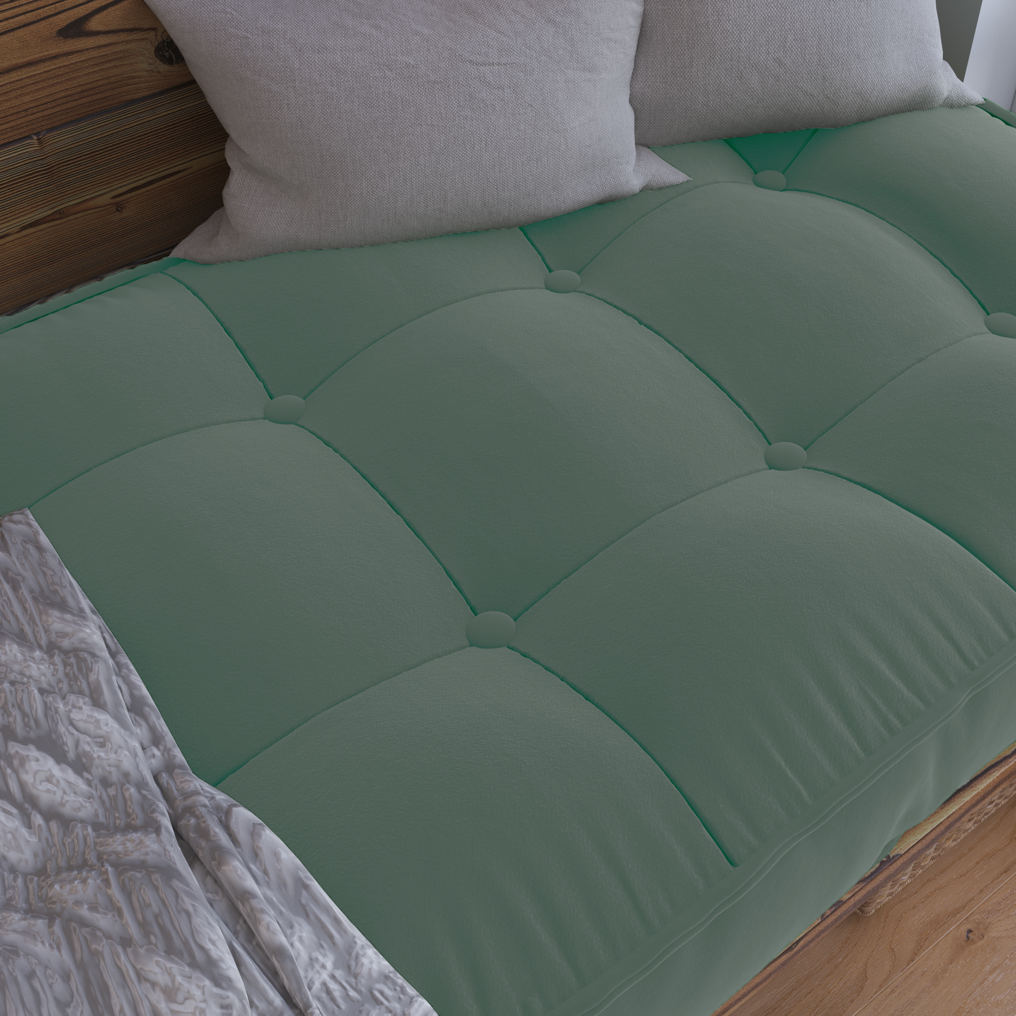 Tufted Window Seat Cushion Brings Timeless Charm and Everyday Relaxation.