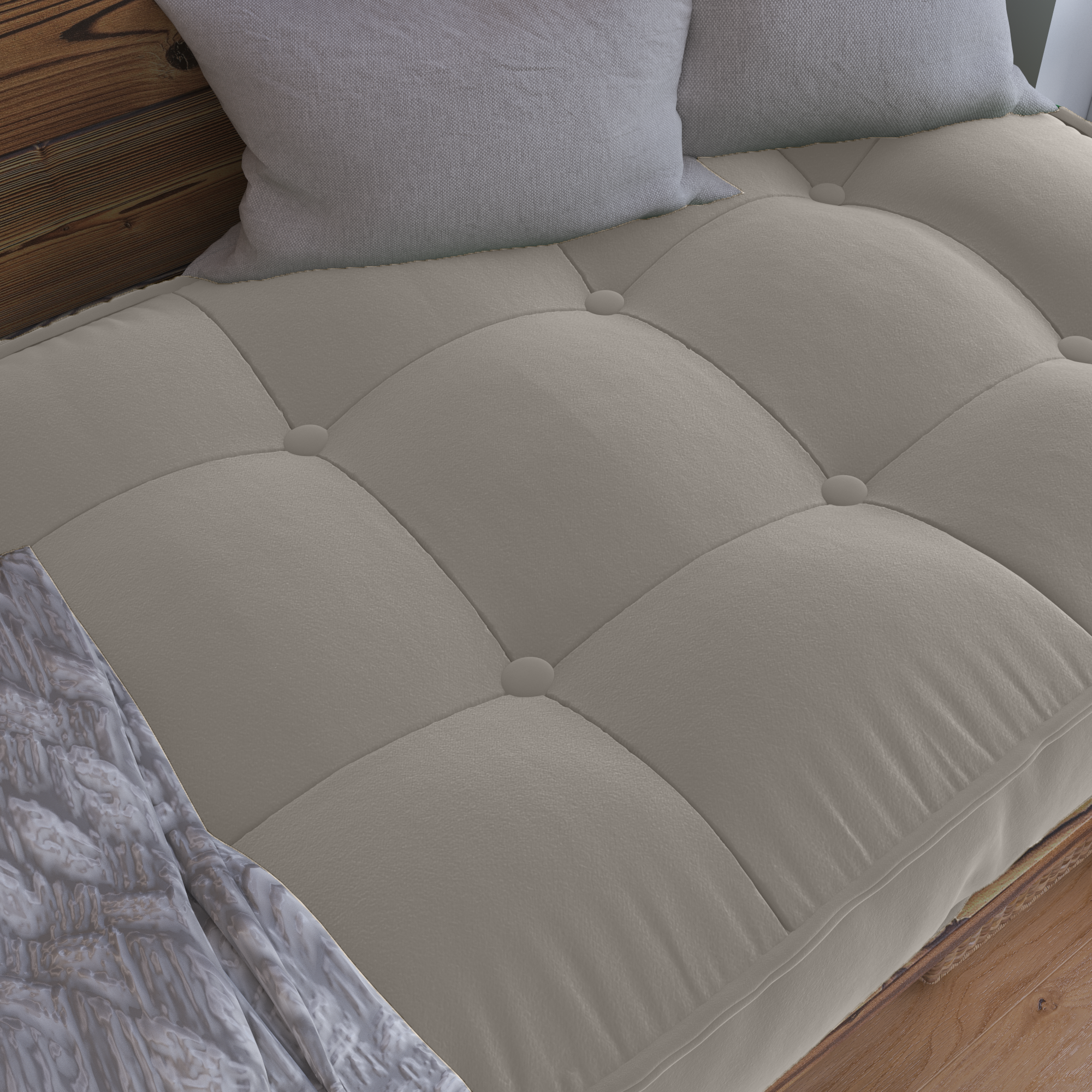 Tufted Window Seat Cushion Brings Timeless Charm and Everyday Relaxation.