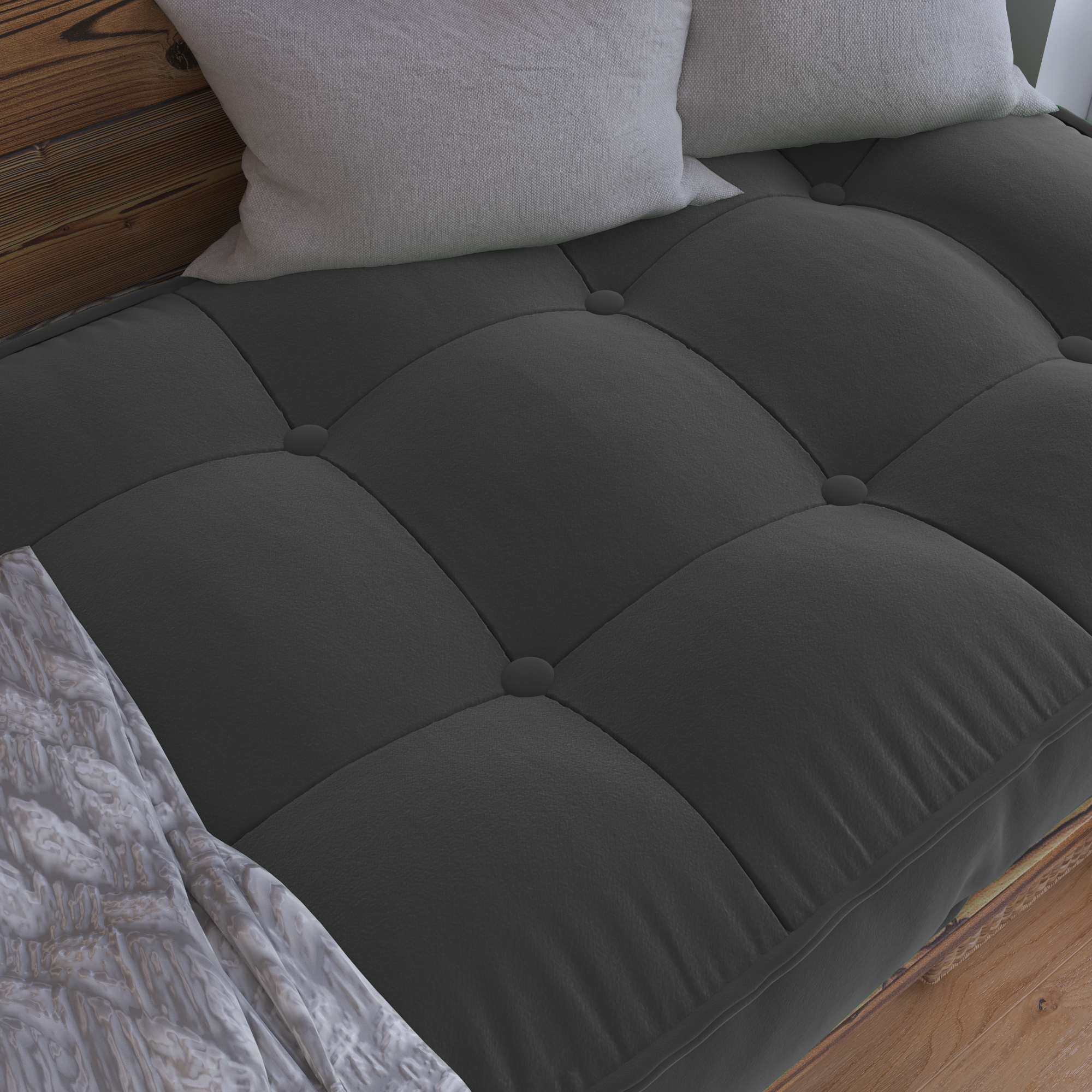 Tufted Window Seat Cushion Brings Timeless Charm and Everyday Relaxation.