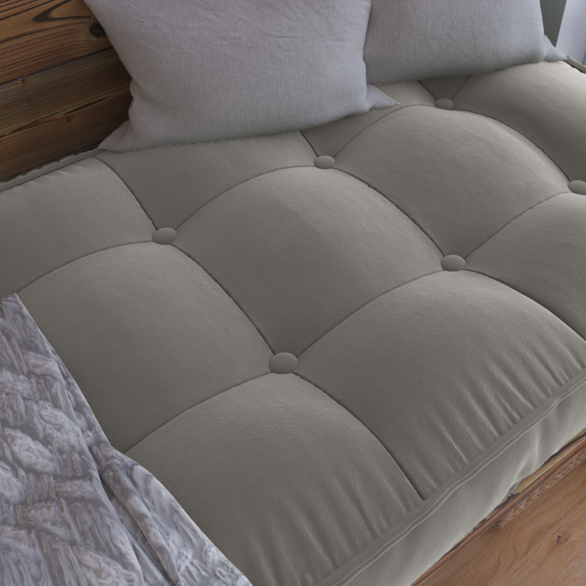 Tufted Window Seat Cushion Brings Timeless Charm and Everyday Relaxation.