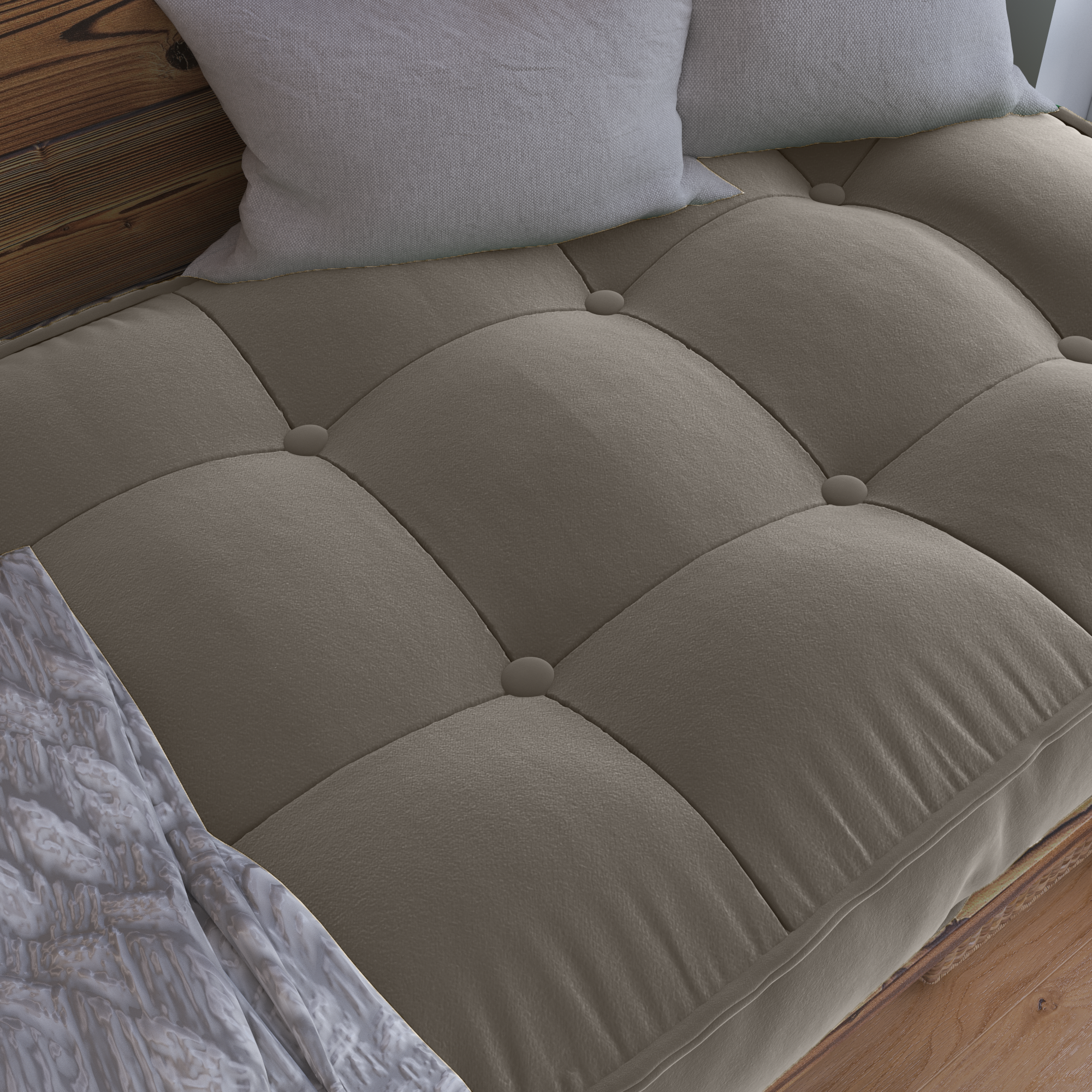 Tufted Window Seat Cushion Brings Timeless Charm and Everyday Relaxation.