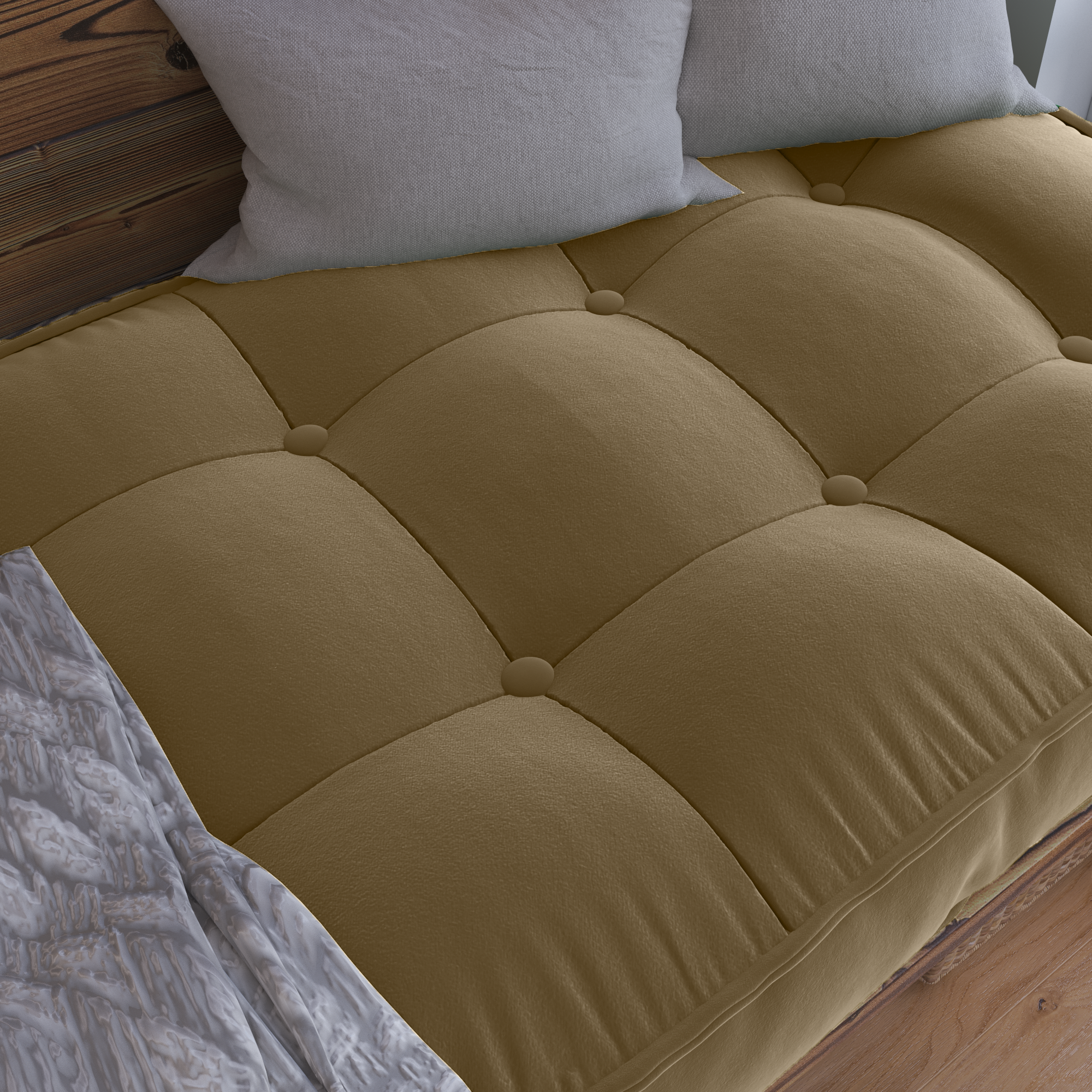 Tufted Window Seat Cushion Brings Timeless Charm and Everyday Relaxation.