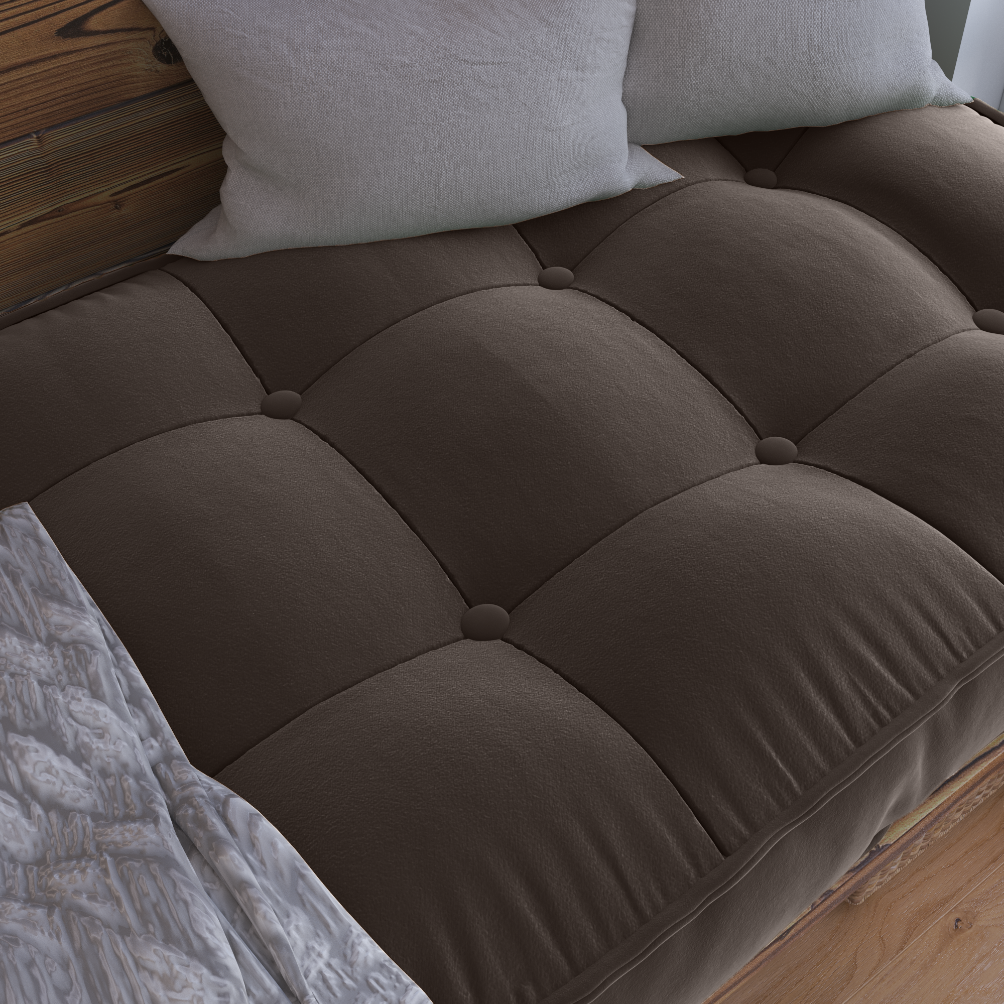 Tufted Window Seat Cushion Brings Timeless Charm and Everyday Relaxation.