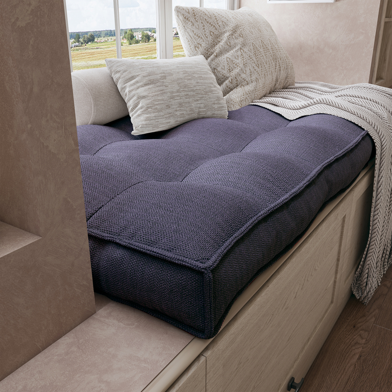 Tufted Window Seat Cushion Brings Timeless Charm and Everyday Relaxation.