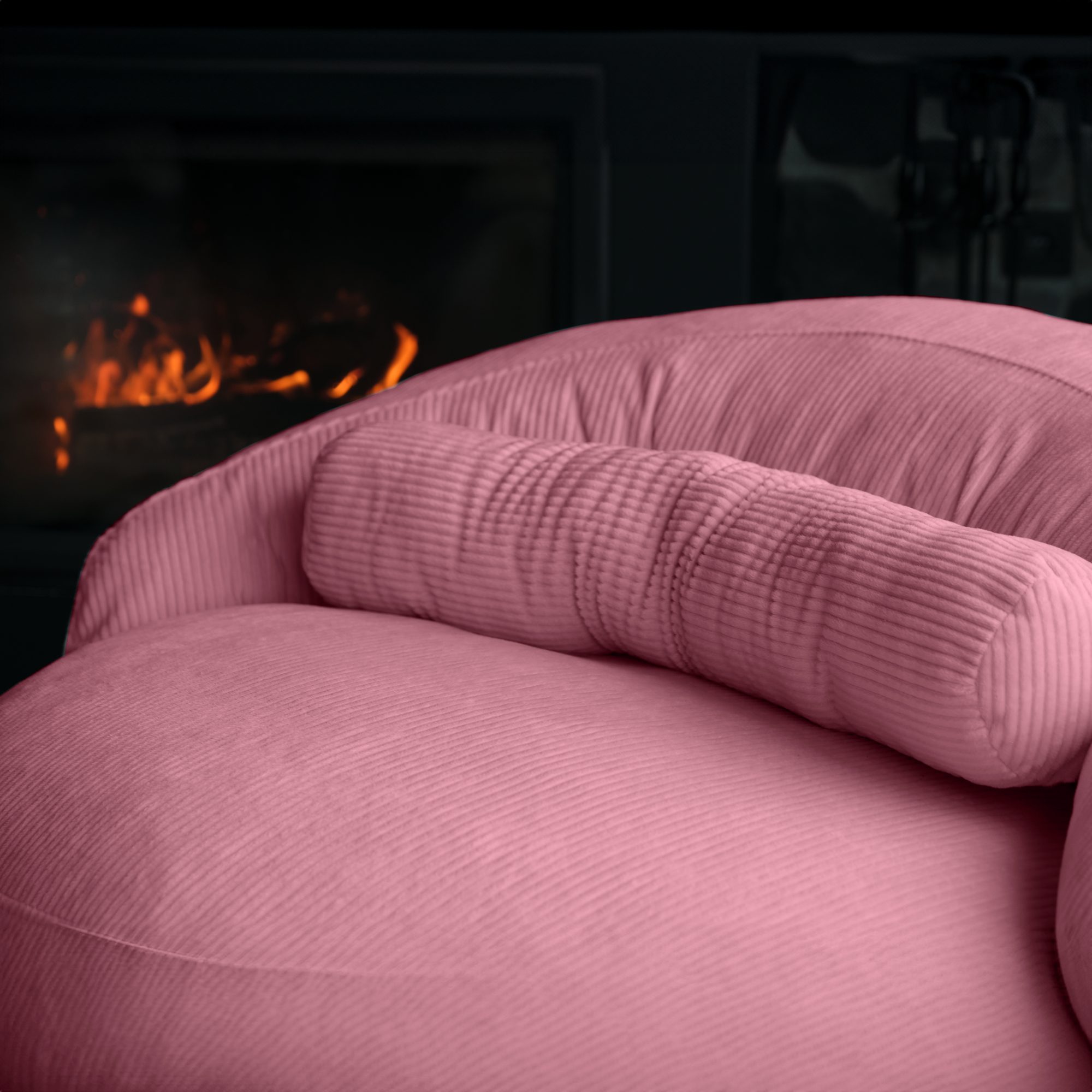 Contemporary Pouf Seating Offers Softness And Durability