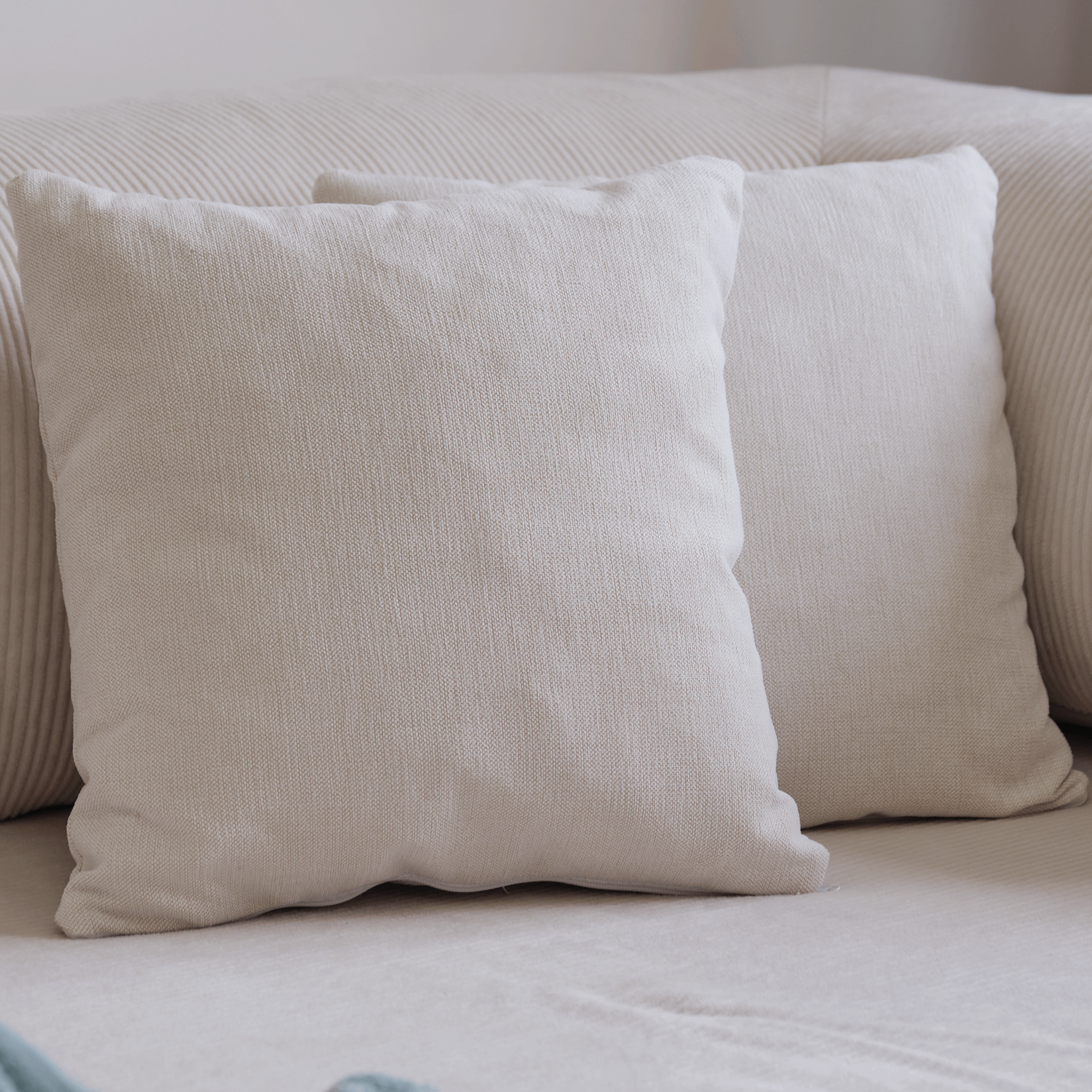 Corduroy Pillow Set Designed To Add Softness And Style To Any Sofa