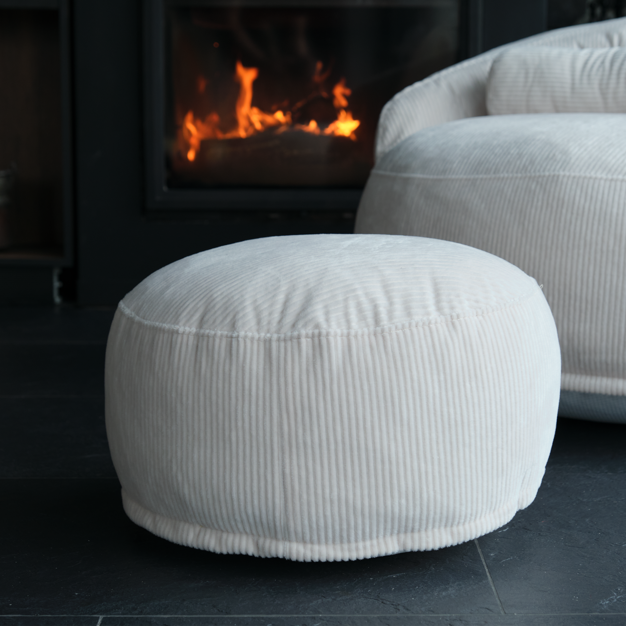 Cozy Pouf Table Seat Works As Both Décor And Extra Seating