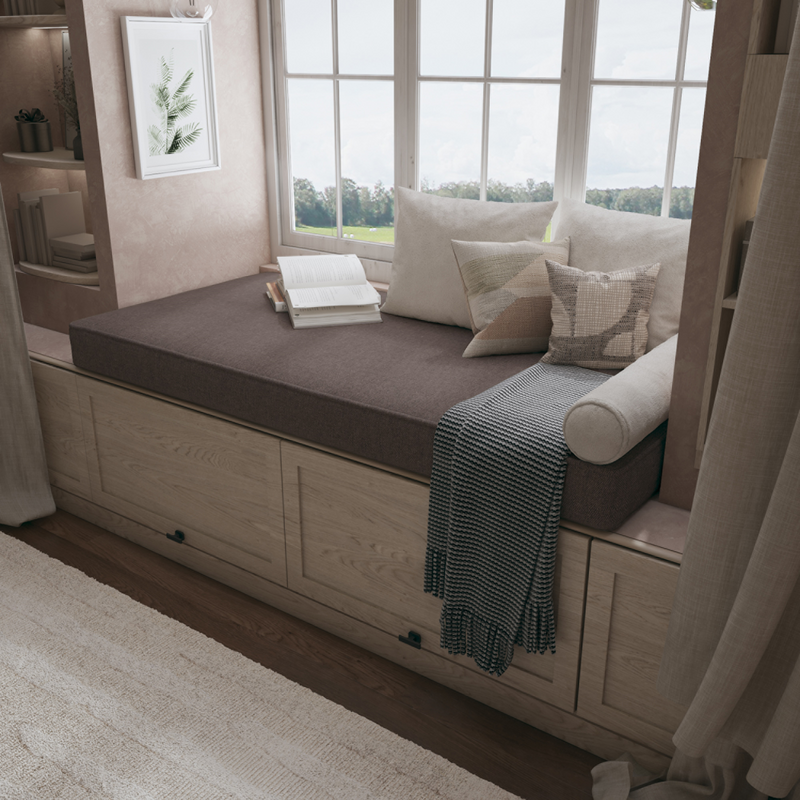 Create a Cozy Nook With a Custom Bench Cushion Tailored For Perfect Comfort.