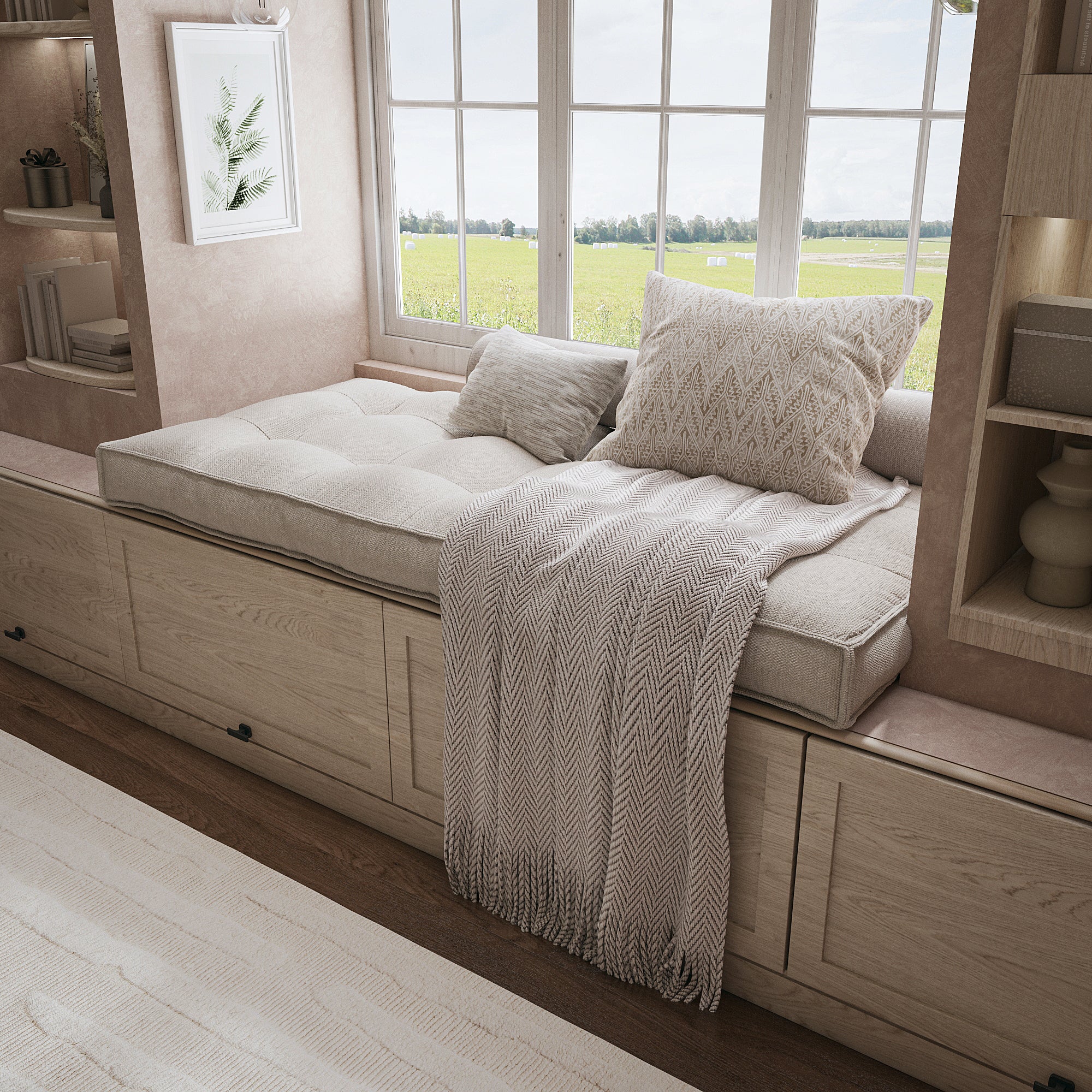 Create a Cozy Nook With a Custom Bench Cushion Tailored For Perfect Comfort