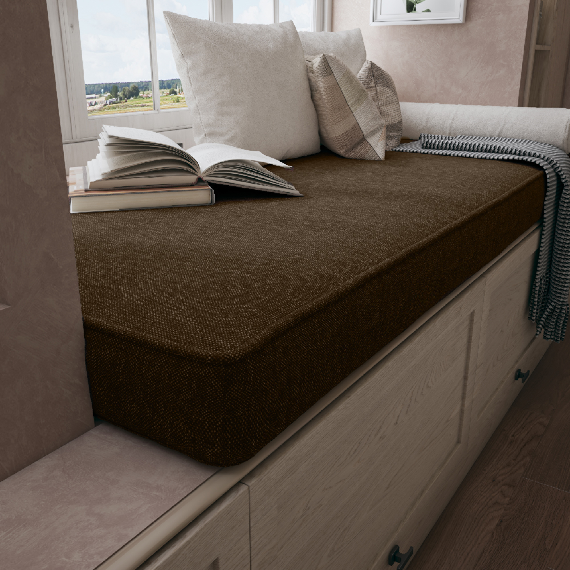 Flat Window Seat Cushion Brings Timeless Charm and Everyday Relaxation.