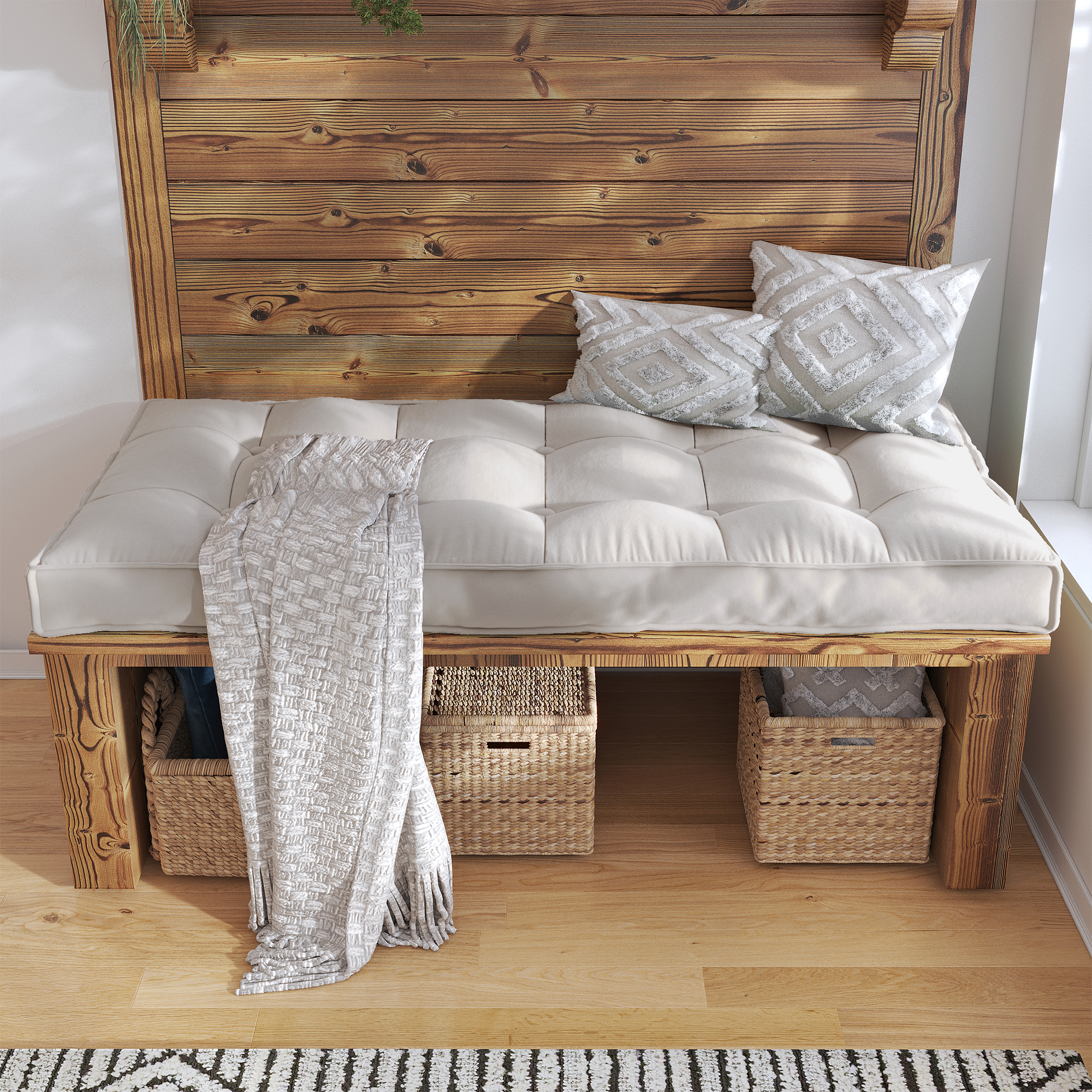 Modern Bench Seat Cushion Adds Elegance and Softness to Your Home Décor.