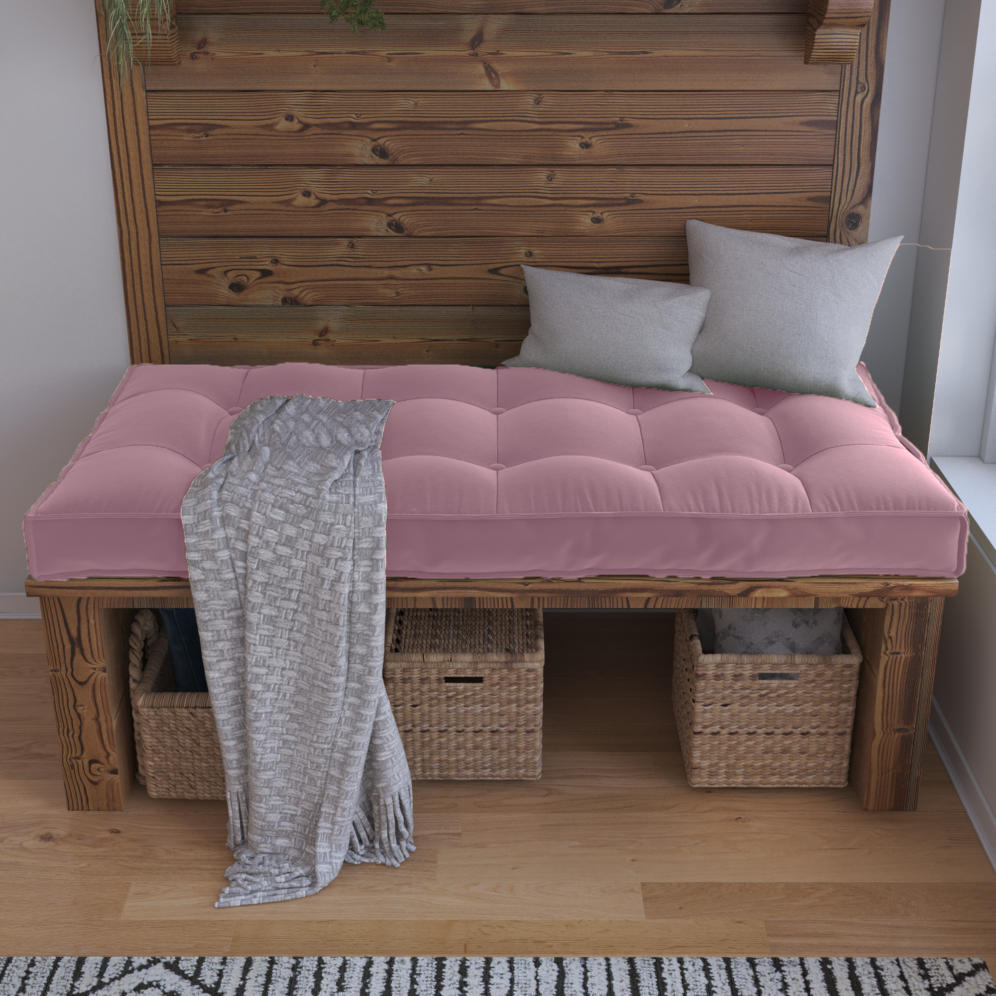 Modern Bench Seat Cushion Adds Elegance and Softness to Your Home Décor.