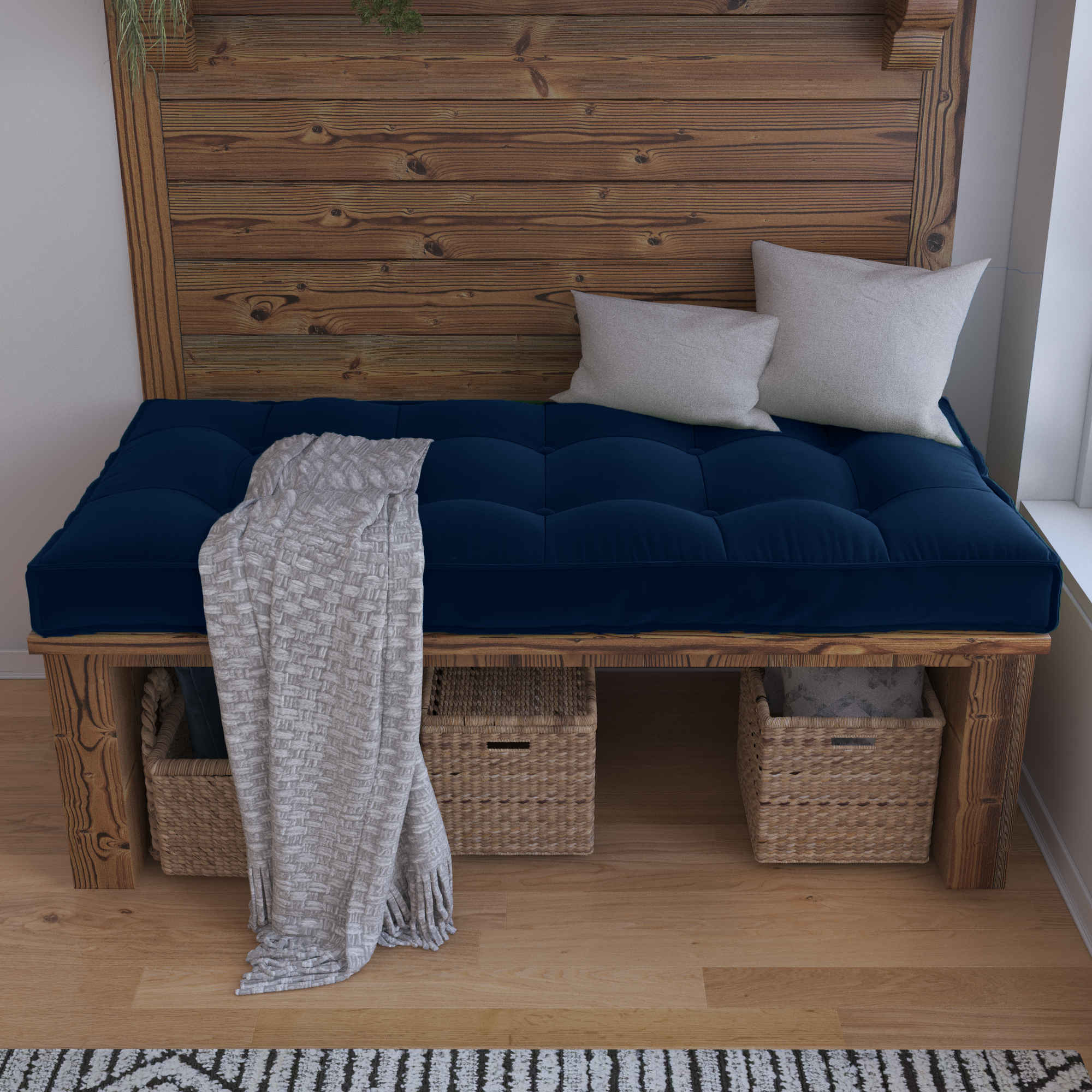 Modern Bench Seat Cushion Adds Elegance and Softness to Your Home Décor.