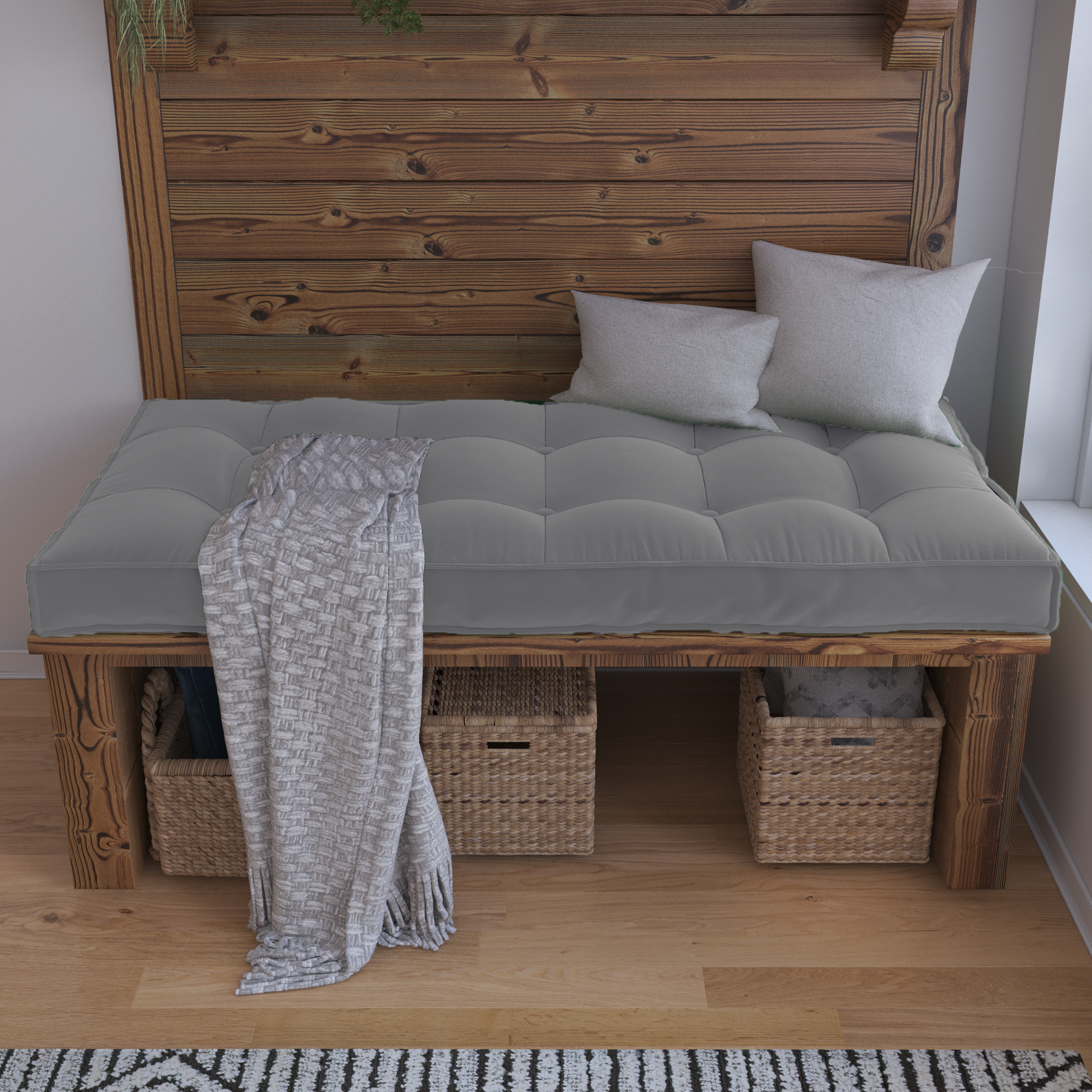 Modern Bench Seat Cushion Adds Elegance and Softness to Your Home Décor.