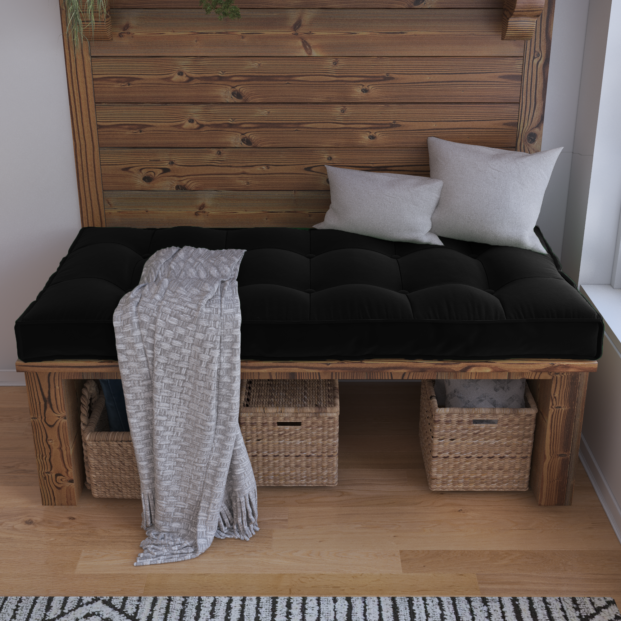 Modern Bench Seat Cushion Adds Elegance and Softness to Your Home Décor.