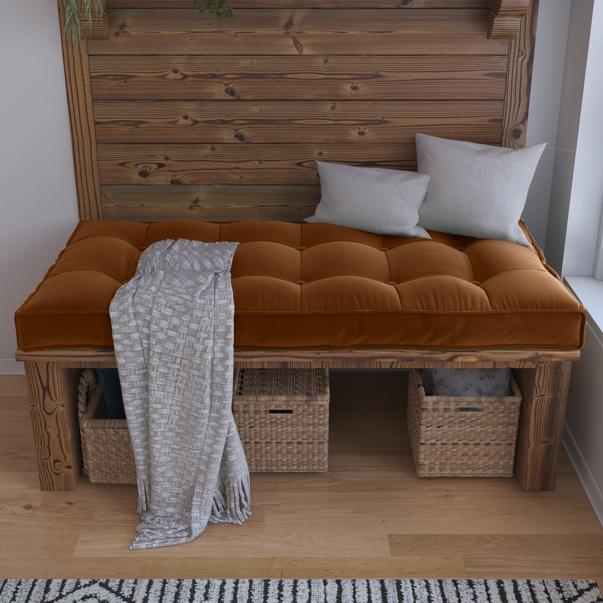 Modern Bench Seat Cushion Adds Elegance and Softness to Your Home Décor.