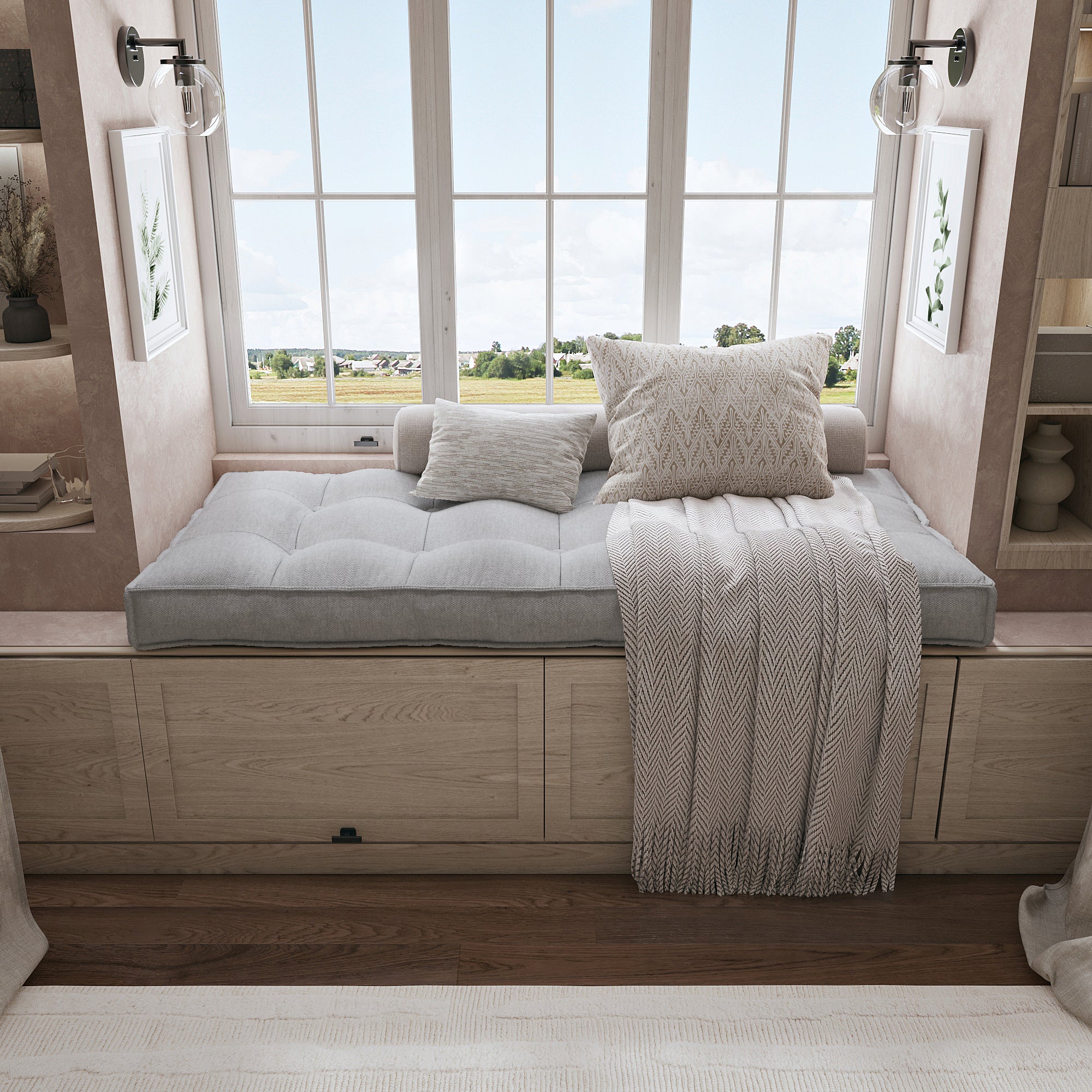 Modern Bench Seat Cushion Adds Elegance and Softness to Your Home Décor.