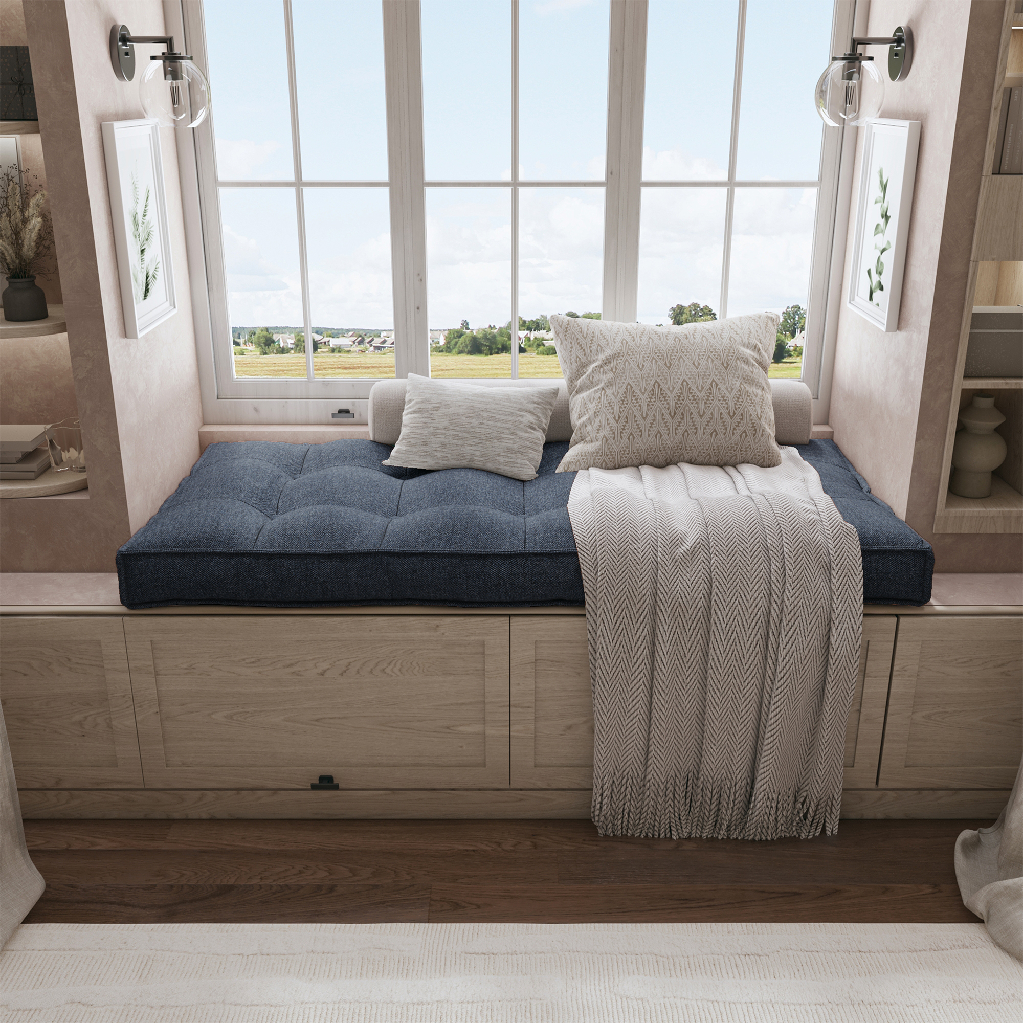 Modern Bench Seat Cushion Adds Elegance and Softness to Your Home Décor.