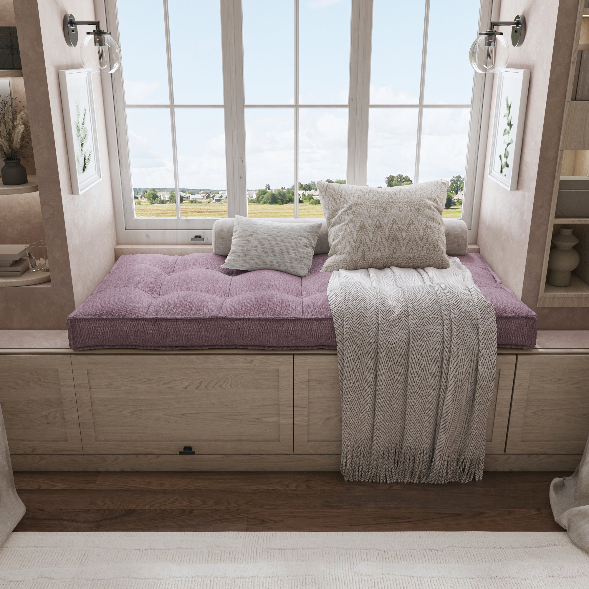 Modern Bench Seat Cushion Adds Elegance and Softness to Your Home Décor.