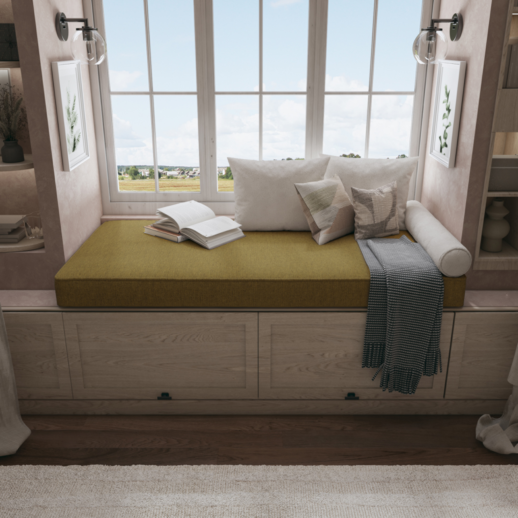 Modern Bench Seat Cushion Adds Elegance and Softness to Your Home Décor.