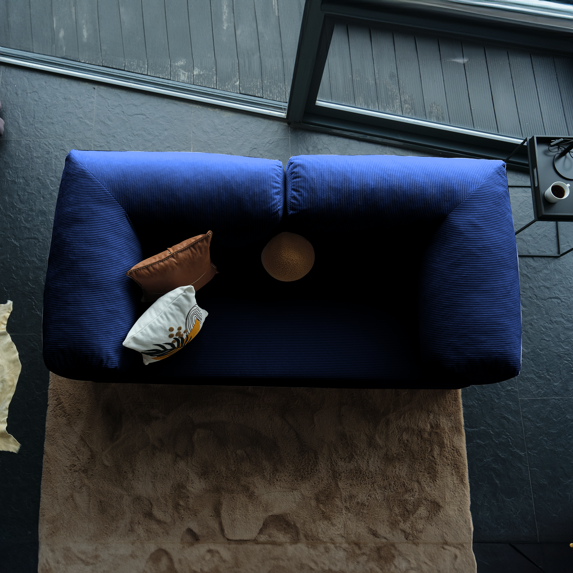 Soft Teddy Couch With Plush Texture And Warm Design, Making It A Cozy Centerpiece For Any Stylish And Welcoming Home