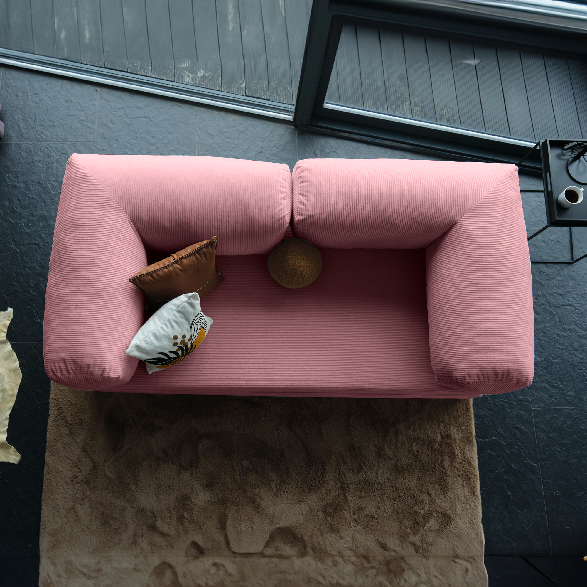 Soft Teddy Couch With Plush Texture And Warm Design, Making It A Cozy Centerpiece For Any Stylish And Welcoming Home