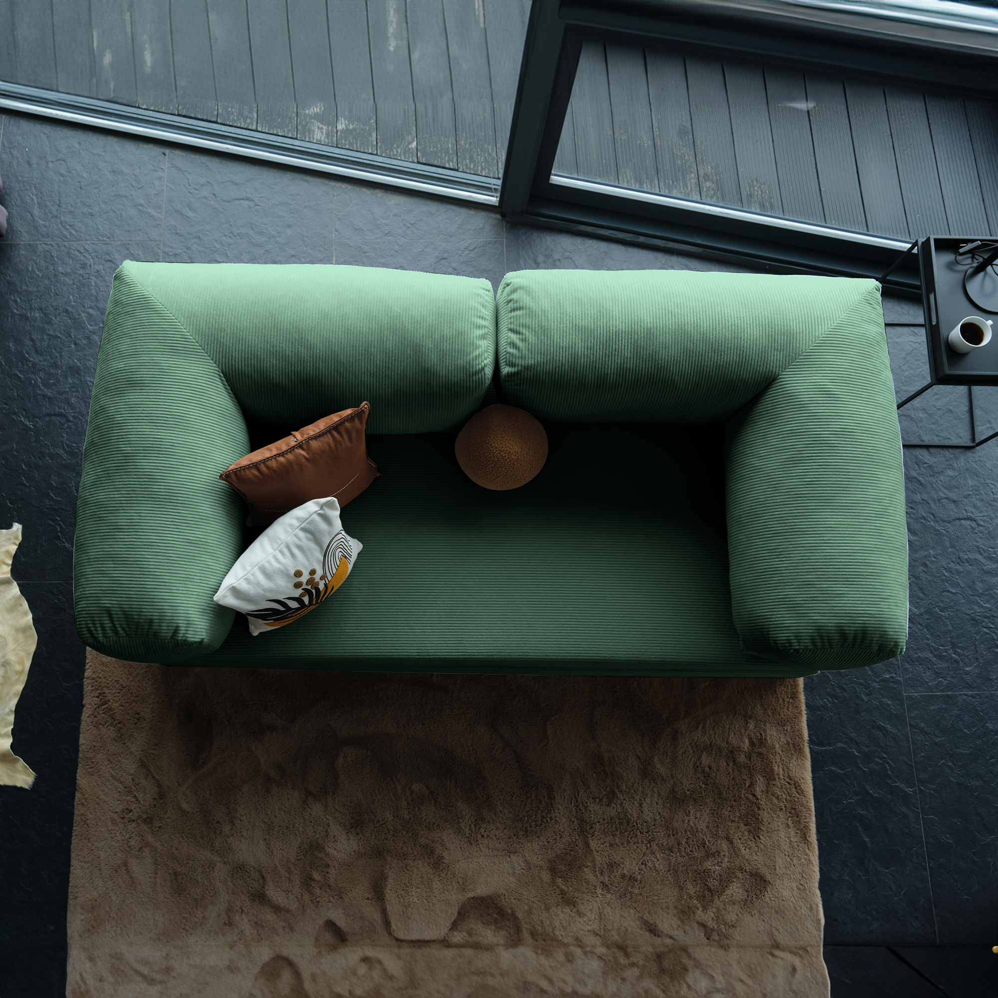 Soft Teddy Couch With Plush Texture And Warm Design, Making It A Cozy Centerpiece For Any Stylish And Welcoming Home