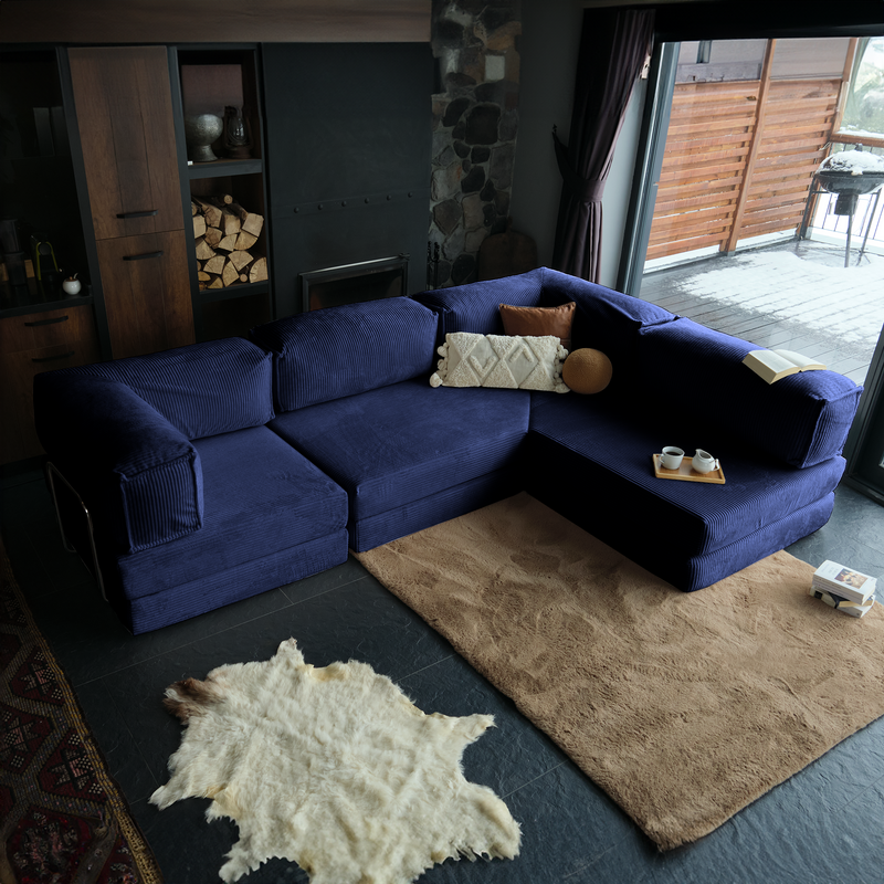 A Soft Teddy Sofa Bed That Blends Modern Comfort With Cozy Design, Perfect For Relaxing Or Hosting Overnight Guests