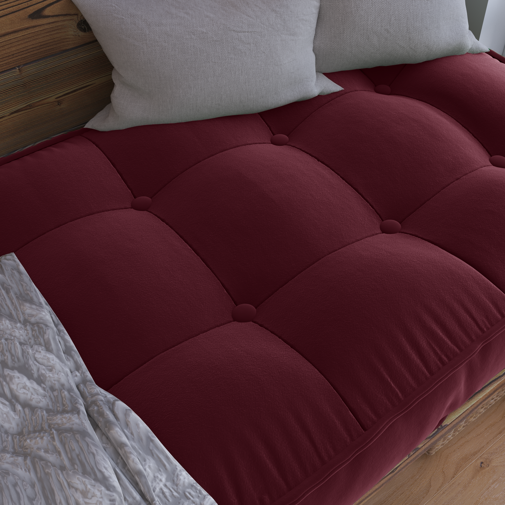 Tufted Window Seat Cushion Brings Timeless Charm and Everyday Relaxation.