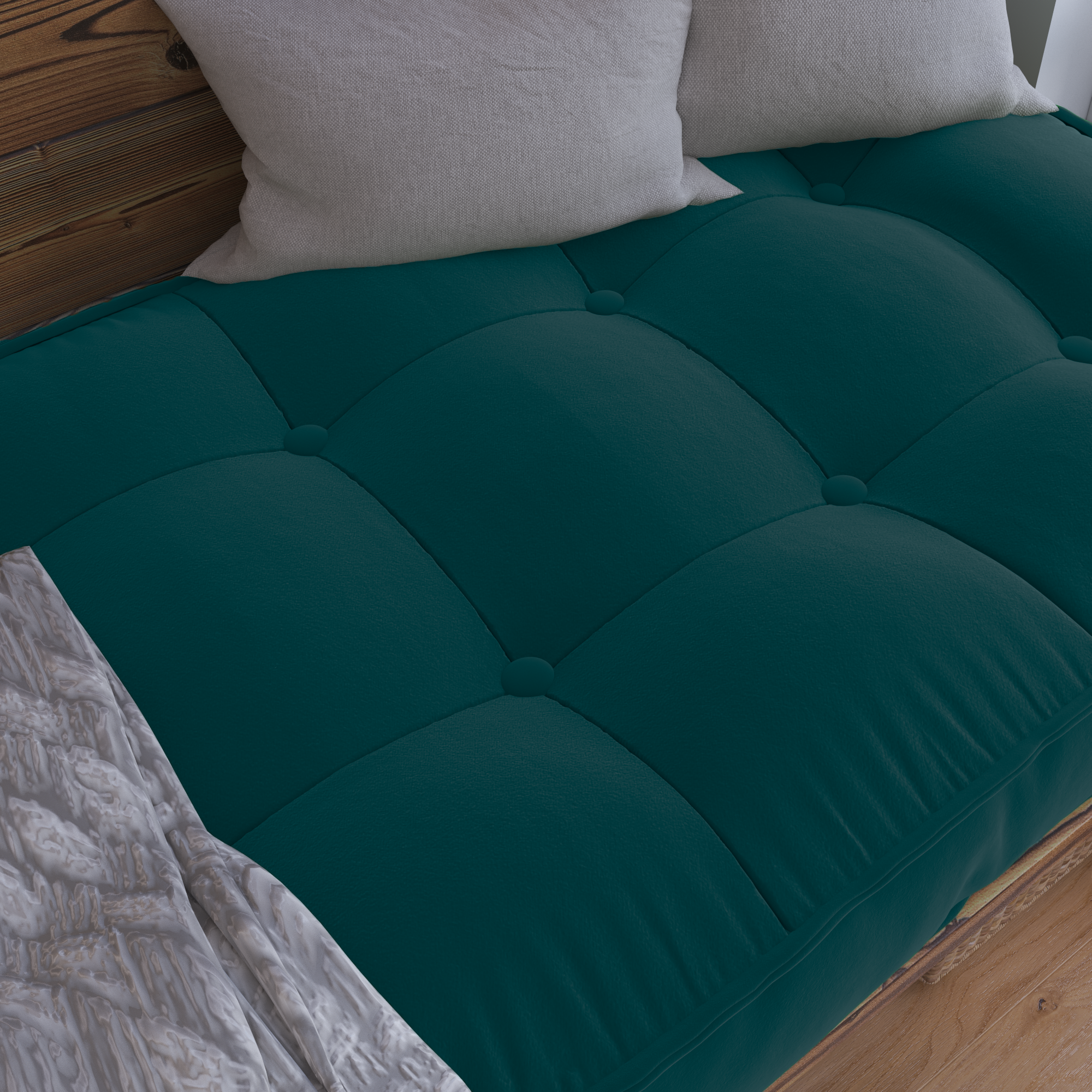 Tufted Window Seat Cushion Brings Timeless Charm and Everyday Relaxation.