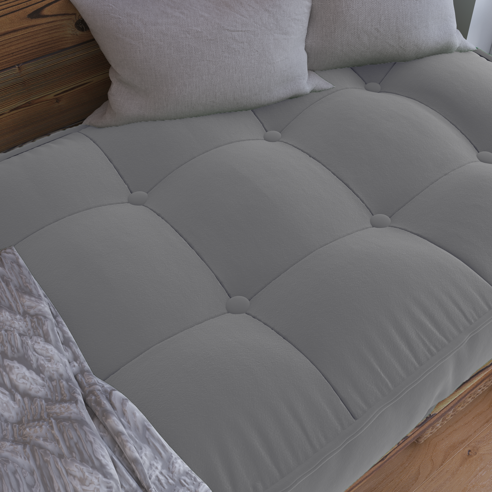 Tufted Window Seat Cushion Brings Timeless Charm and Everyday Relaxation.