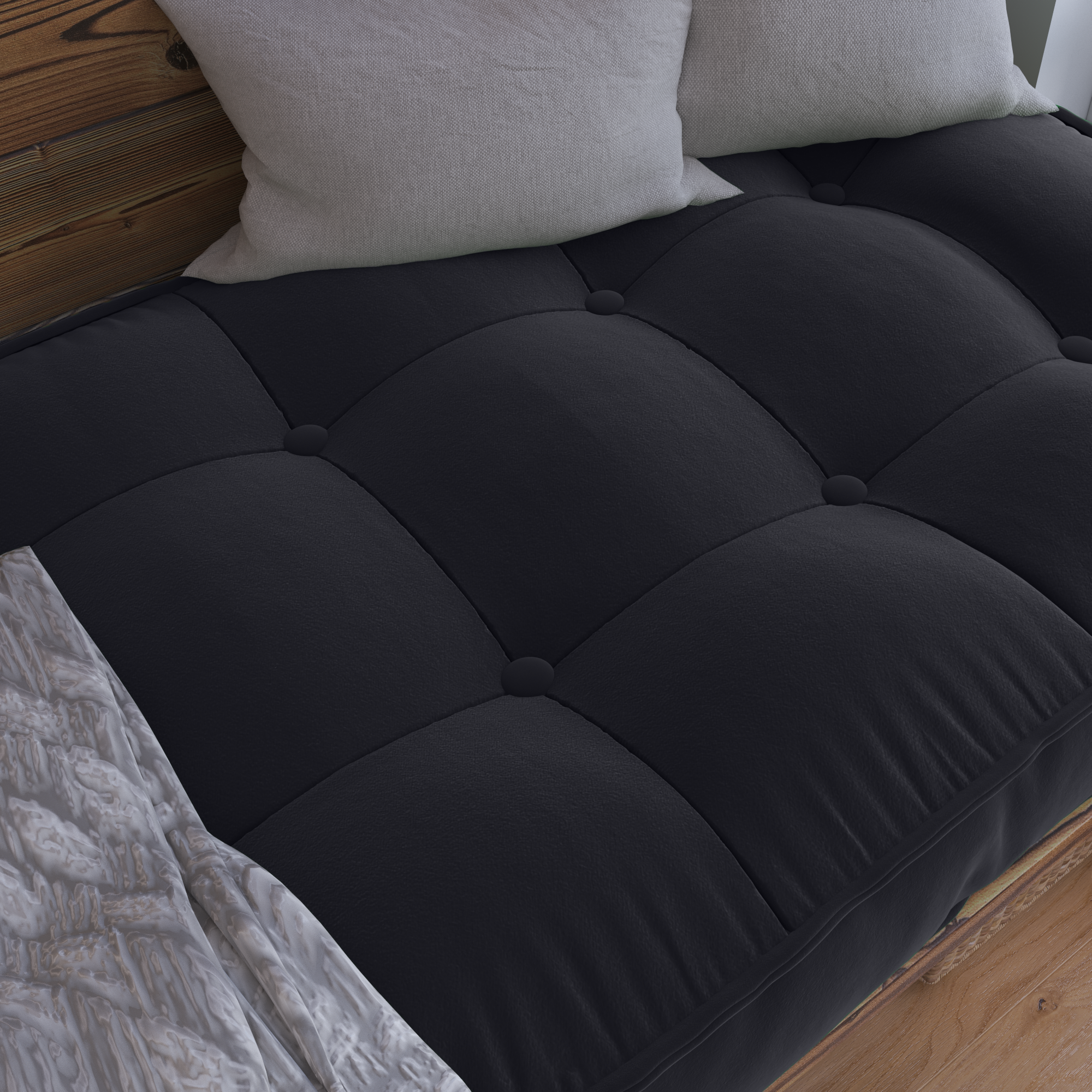 Tufted Window Seat Cushion Brings Timeless Charm and Everyday Relaxation.