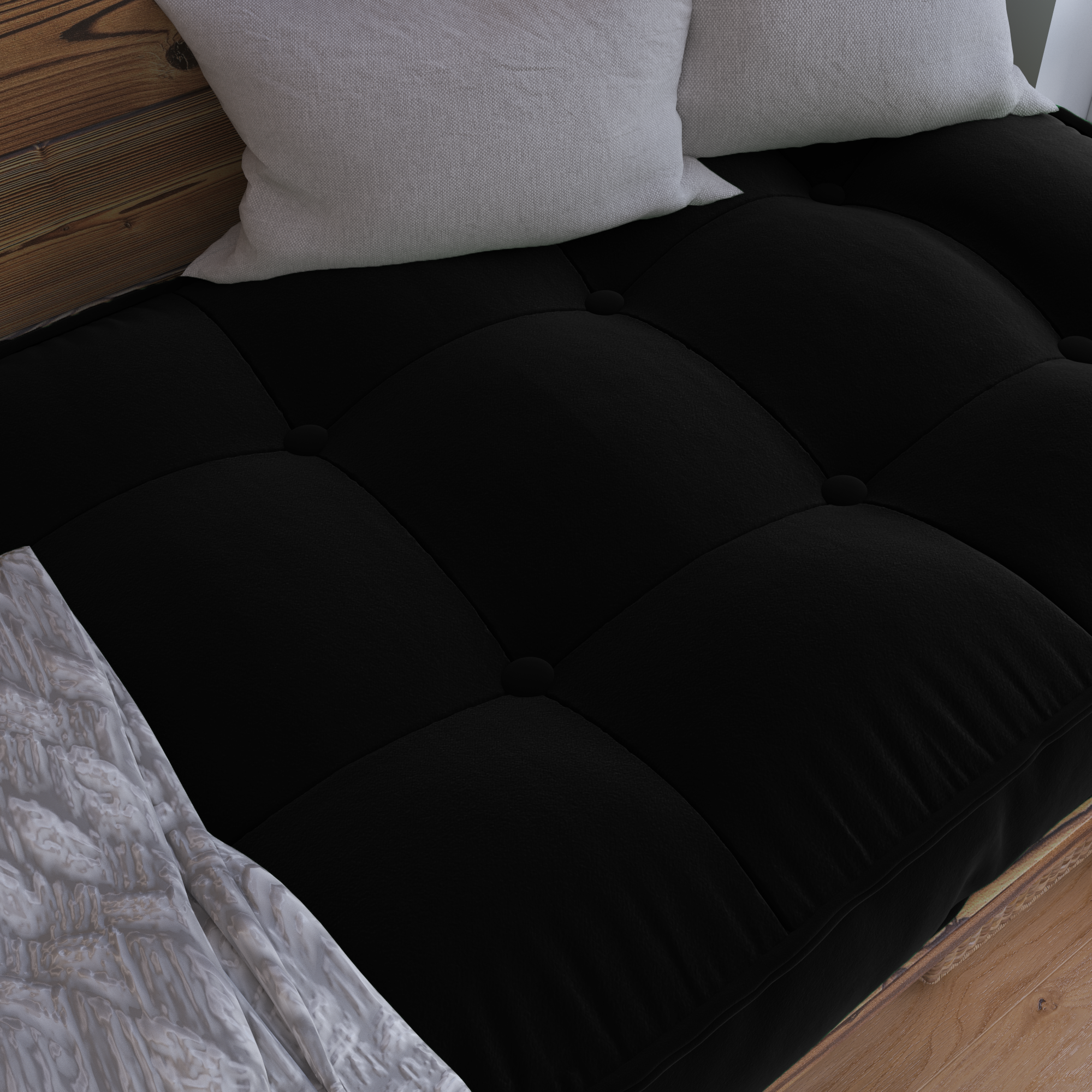 Tufted Window Seat Cushion Brings Timeless Charm and Everyday Relaxation.