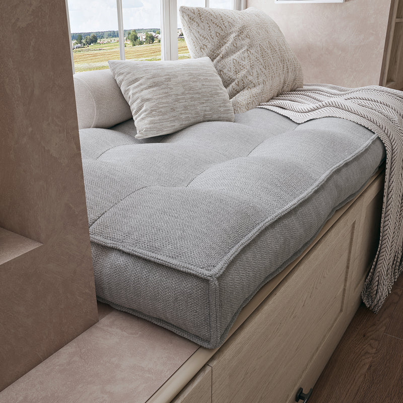 Tufted Window Seat Cushion Brings Timeless Charm and Everyday Relaxation.