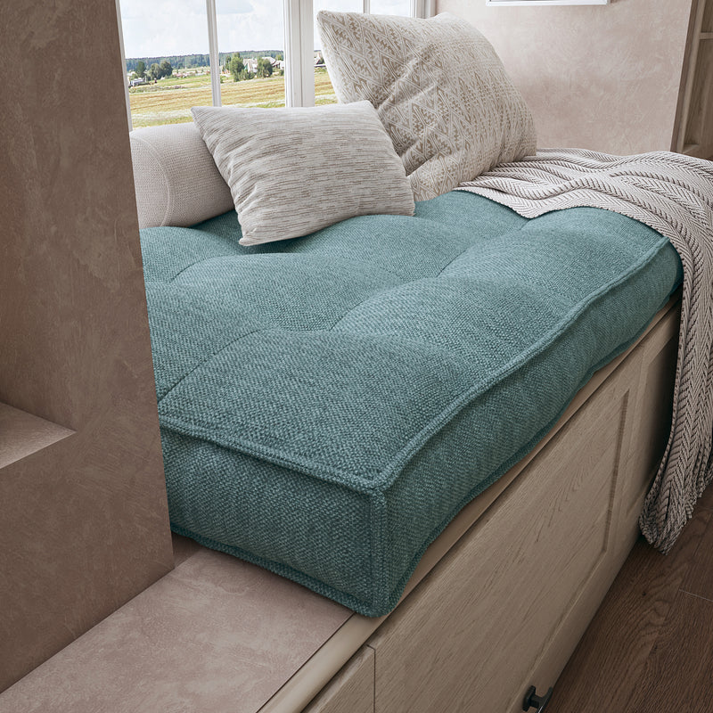 Tufted Window Seat Cushion Brings Timeless Charm and Everyday Relaxation.